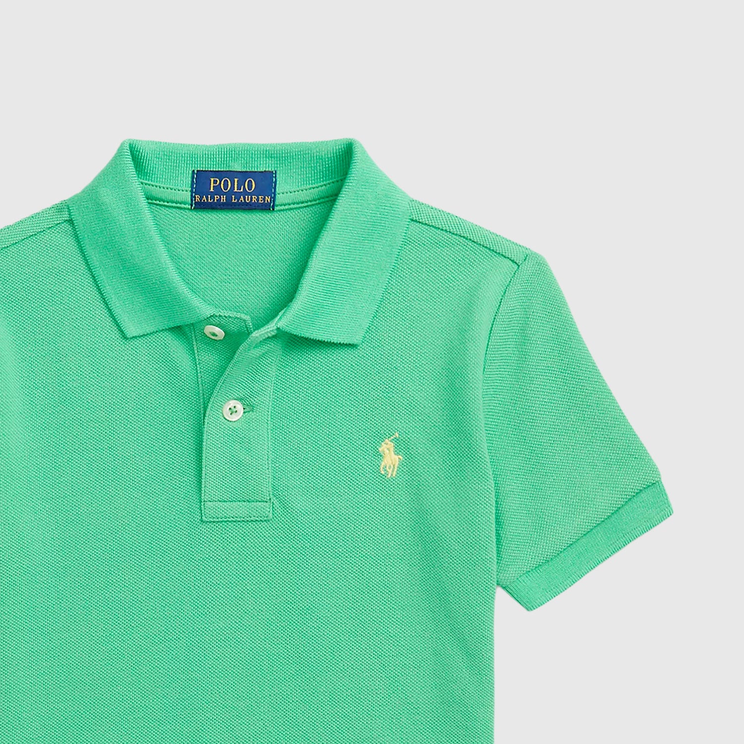 polo verde con cavallino ragazzo - annameglio.com abbigliamento moda