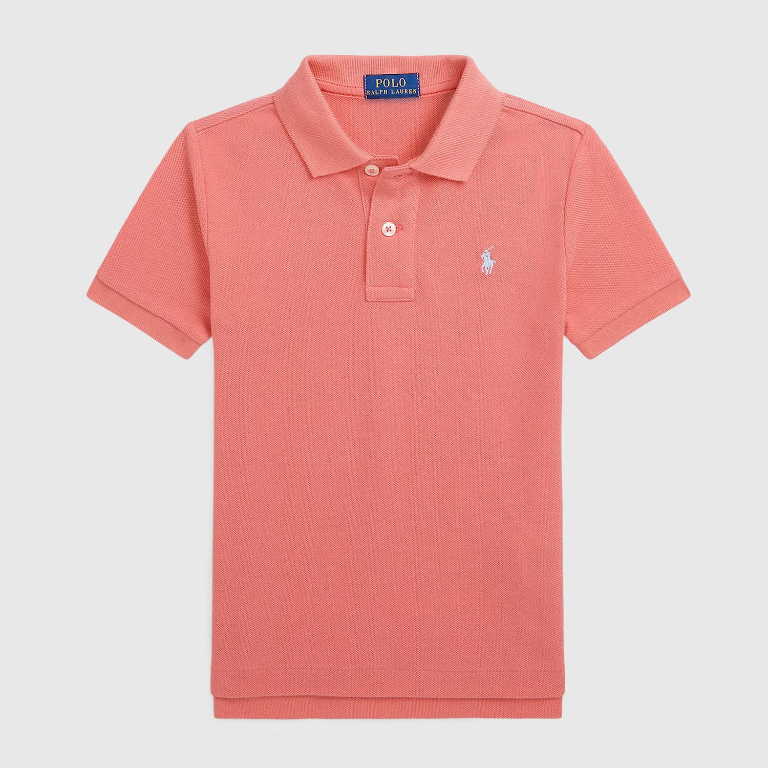 polo rosa con cavallino celeste ragazzo - annameglio.com abbigliamento moda
