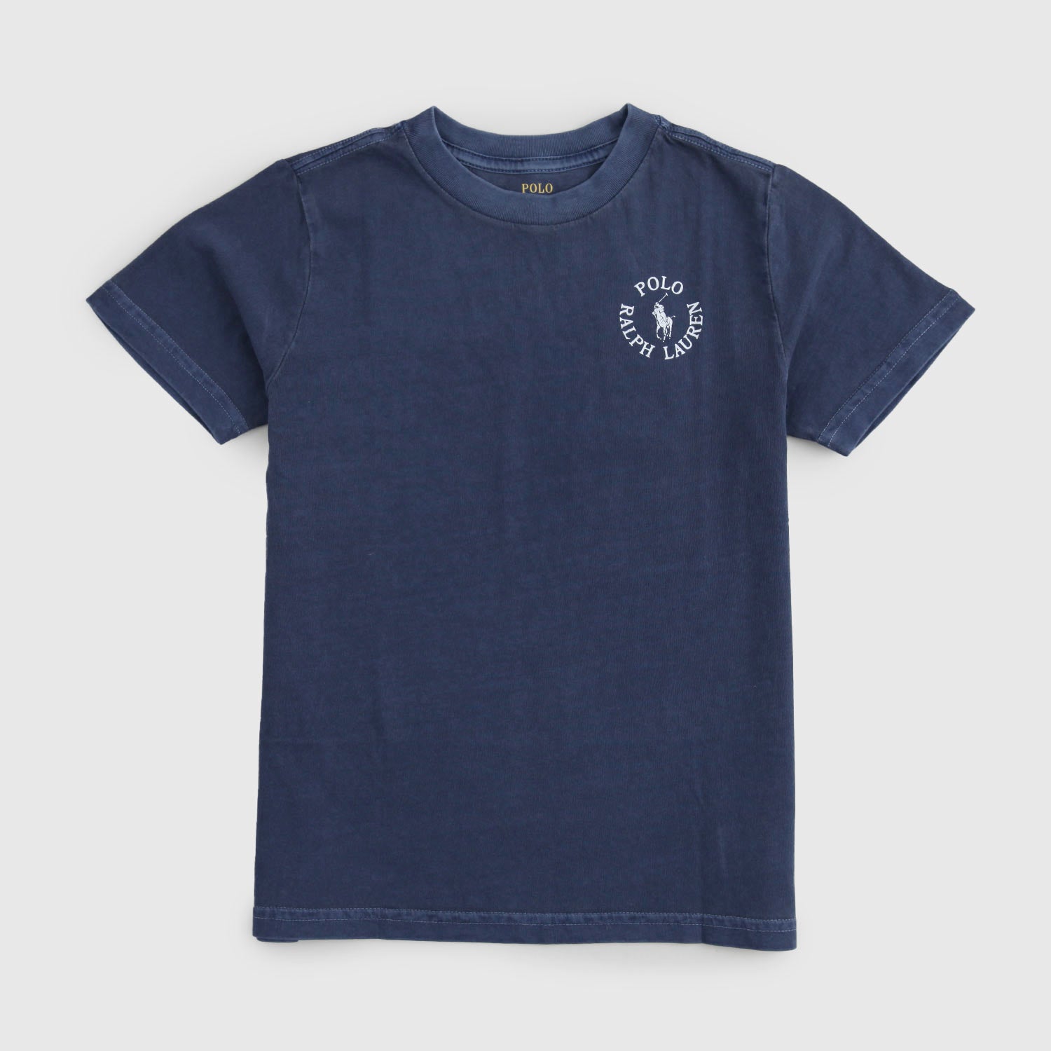 t-shirt blu effetto slavato ragazzo e bambino - annameglio.com abbigliamento moda