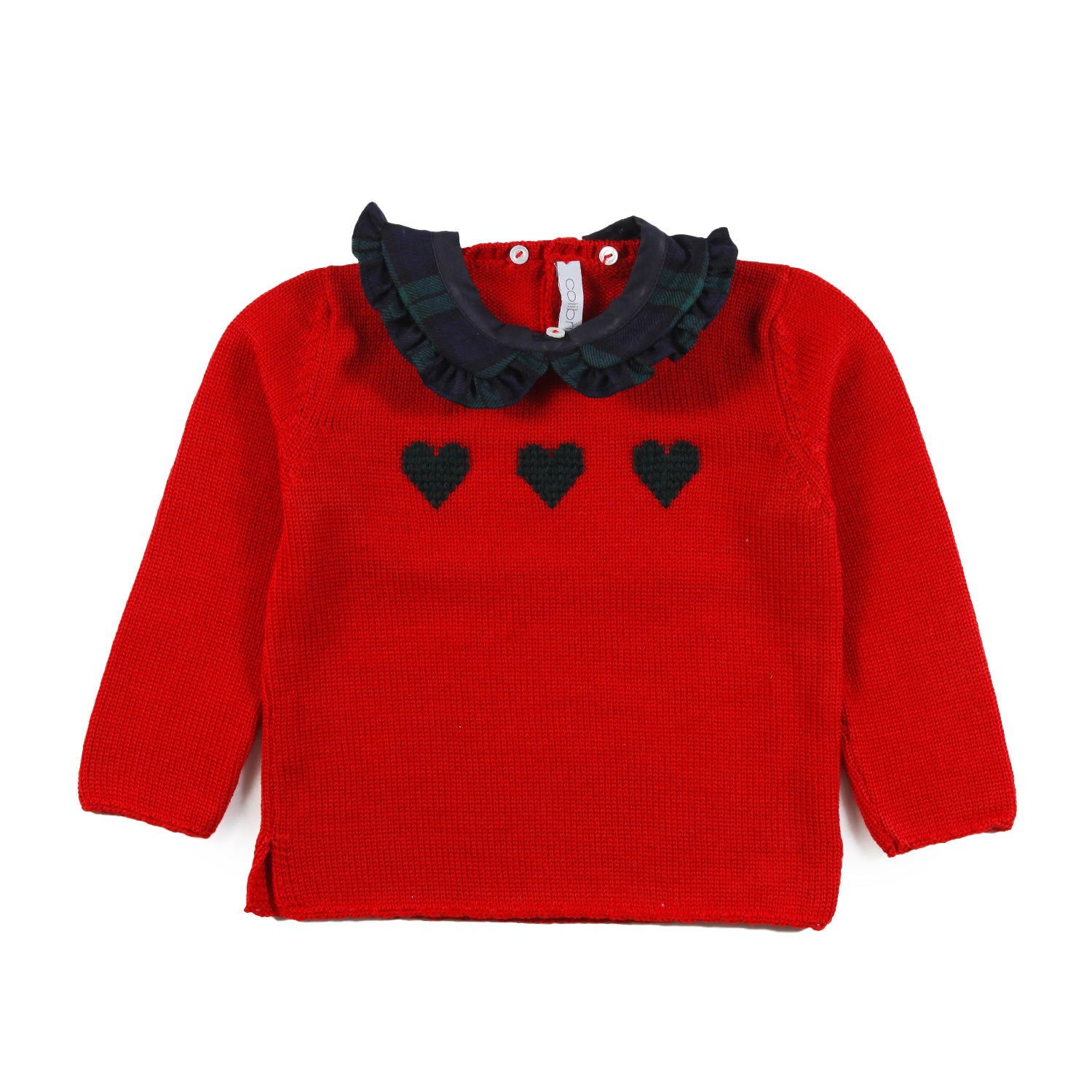 Maglioncino Colibri rosso e verde Bimba e Neonata - annameglio.com abbigliamento moda