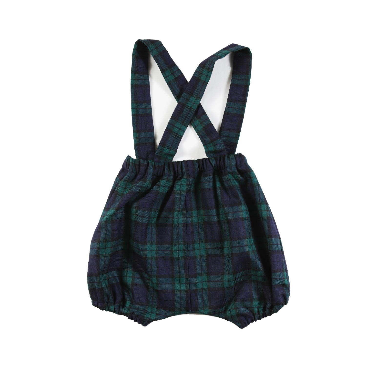 Culotte salopette Colibri tartan verde e blu Bimbo - annameglio.com abbigliamento moda