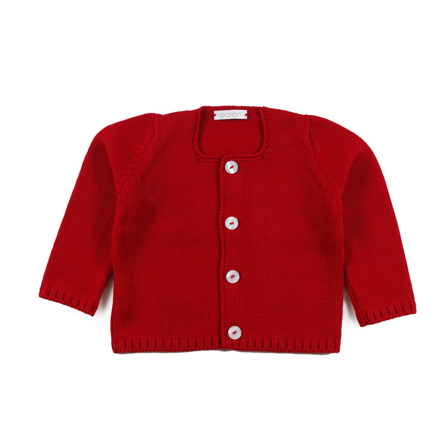 Cardigan Colibri rosso rubino Bimba e Neonata - annameglio.com abbigliamento moda