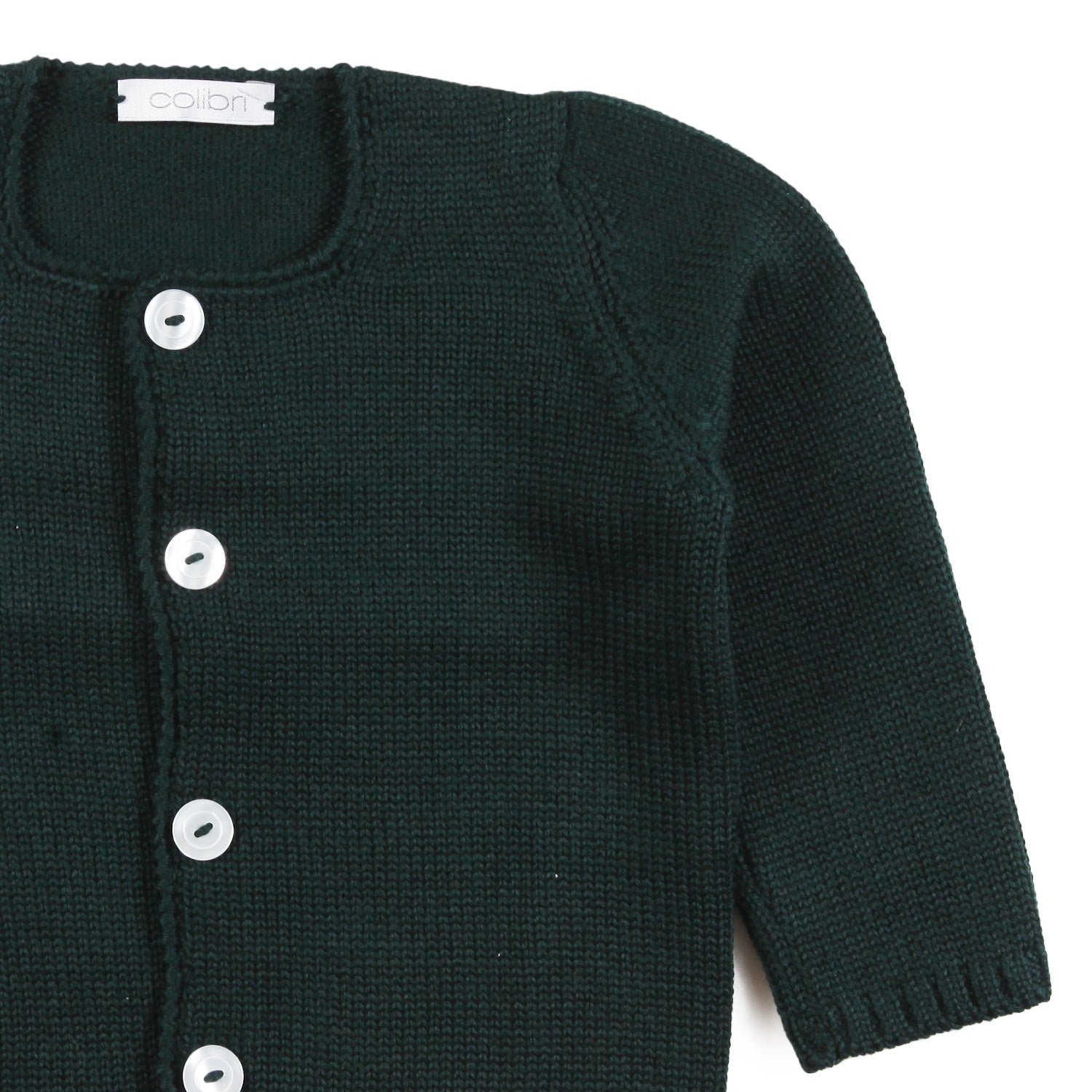Cardigan Colibri verde scuro Bimba e Neonata - annameglio.com abbigliamento moda