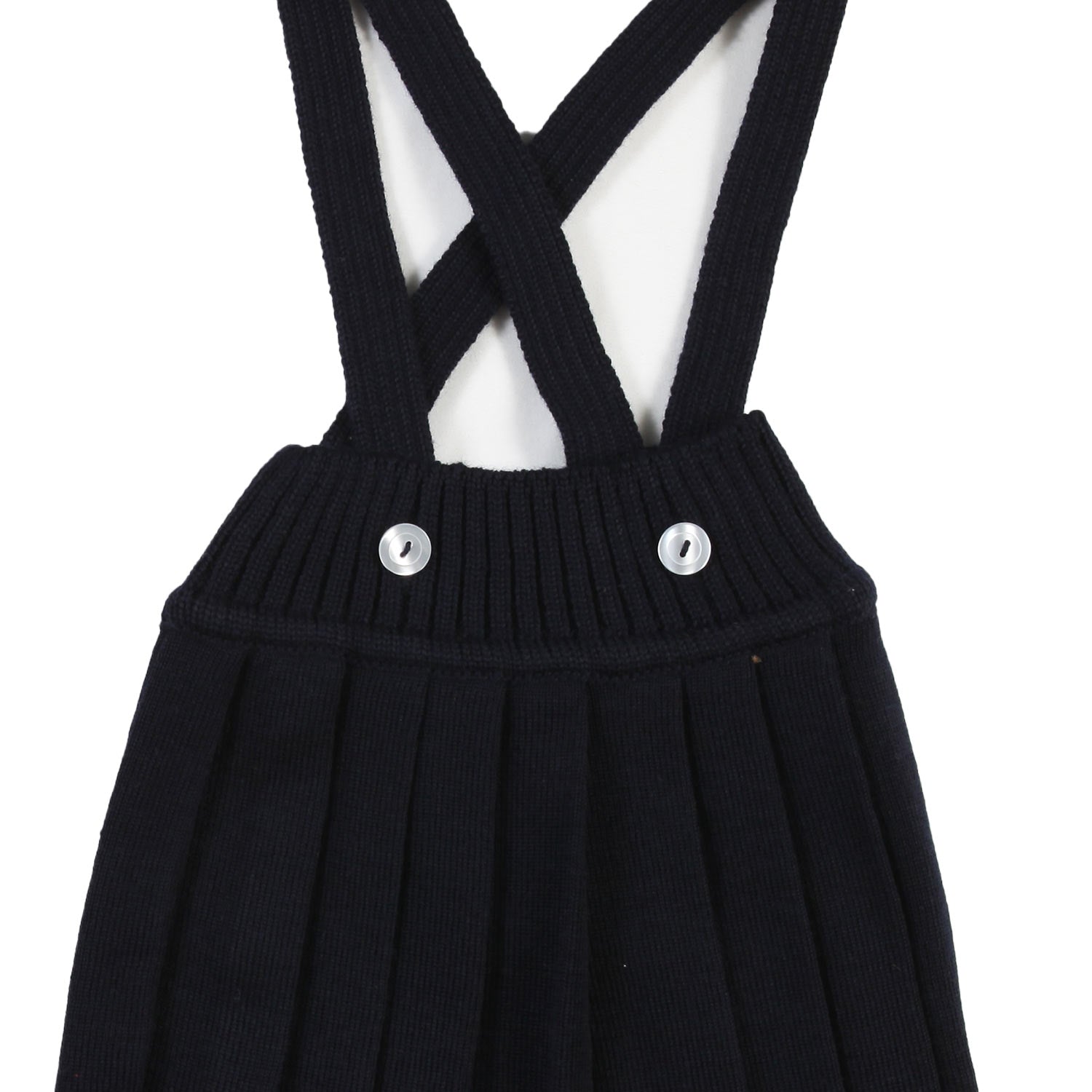 Gonna salopette tricot Colibri blu navy Bimba - annameglio.com abbigliamento moda