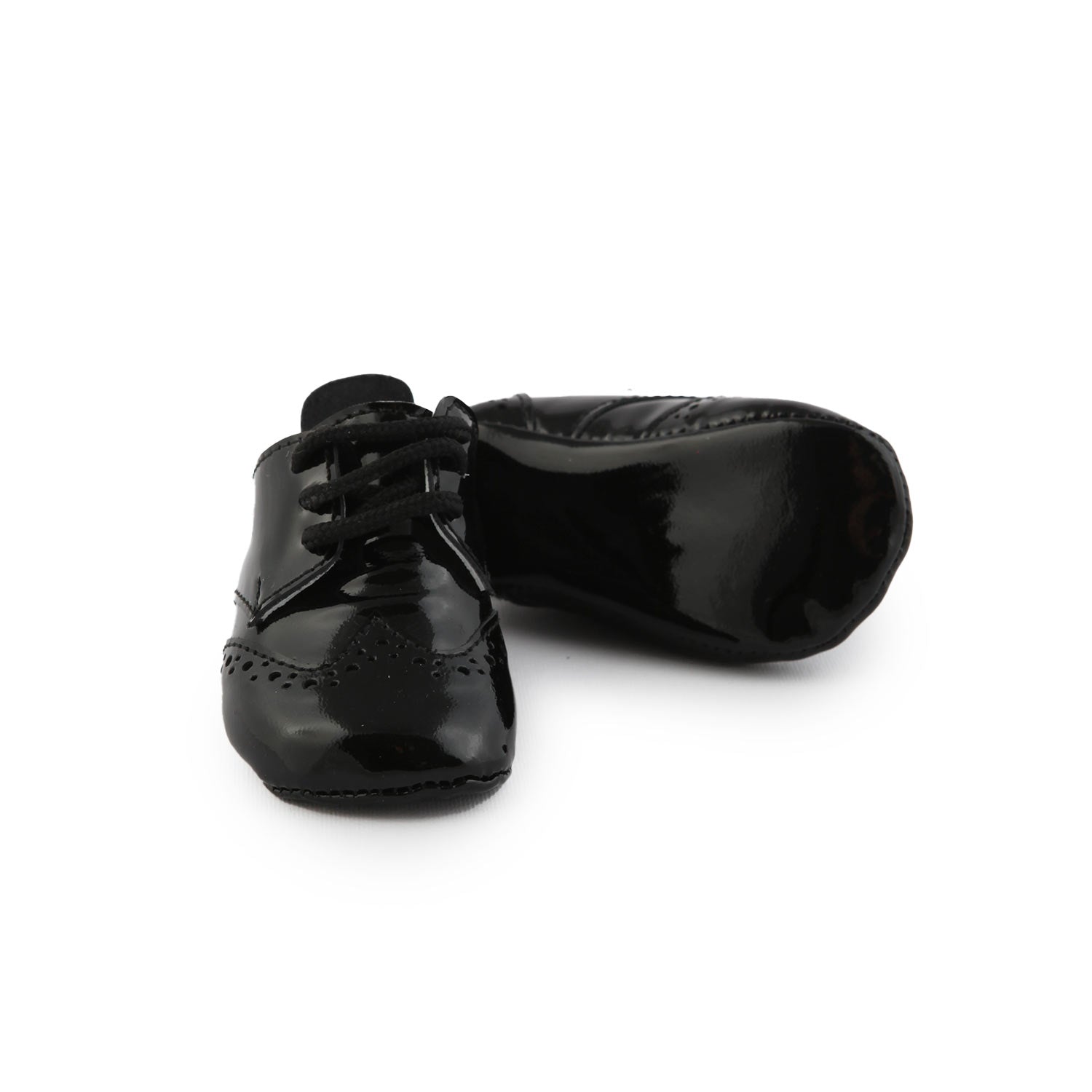 Scarpina Derby verniciata Colibri nera Neonato - annameglio.com abbigliamento moda