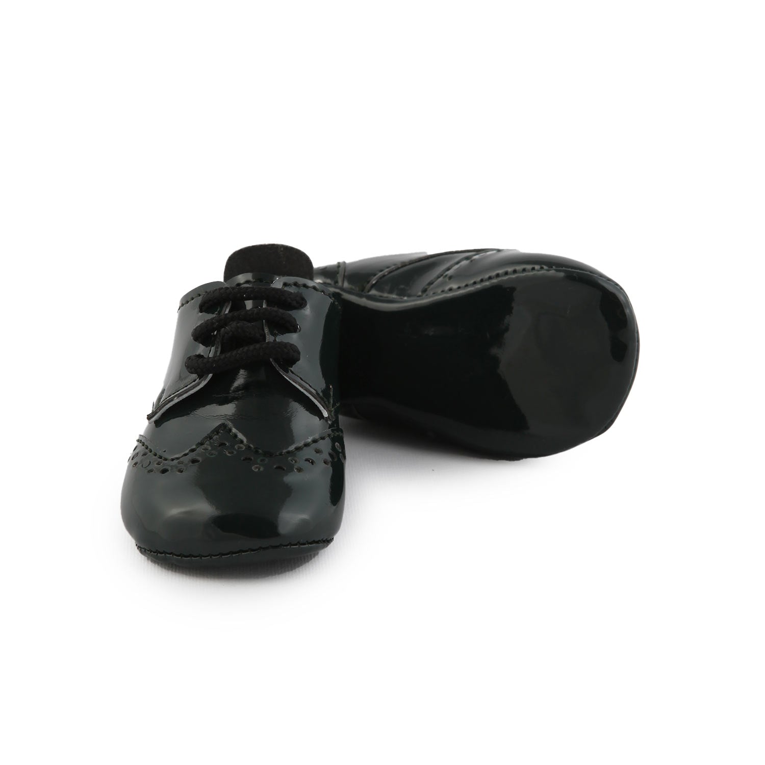 Scarpina Derby verniciata Colibri verde Neonato - annameglio.com abbigliamento moda