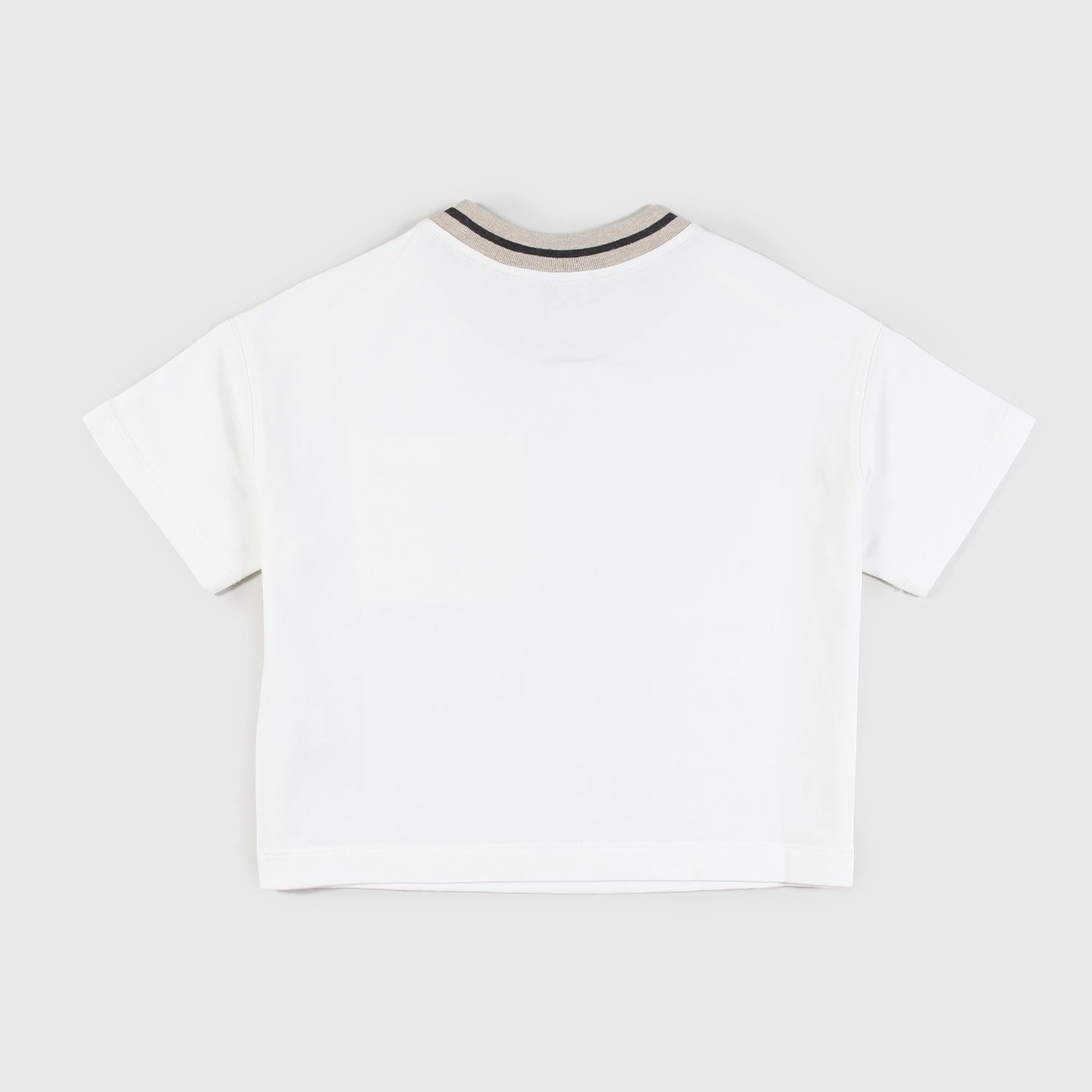 t-shirt bianca con taschino ragazzo - annameglio.com abbigliamento moda