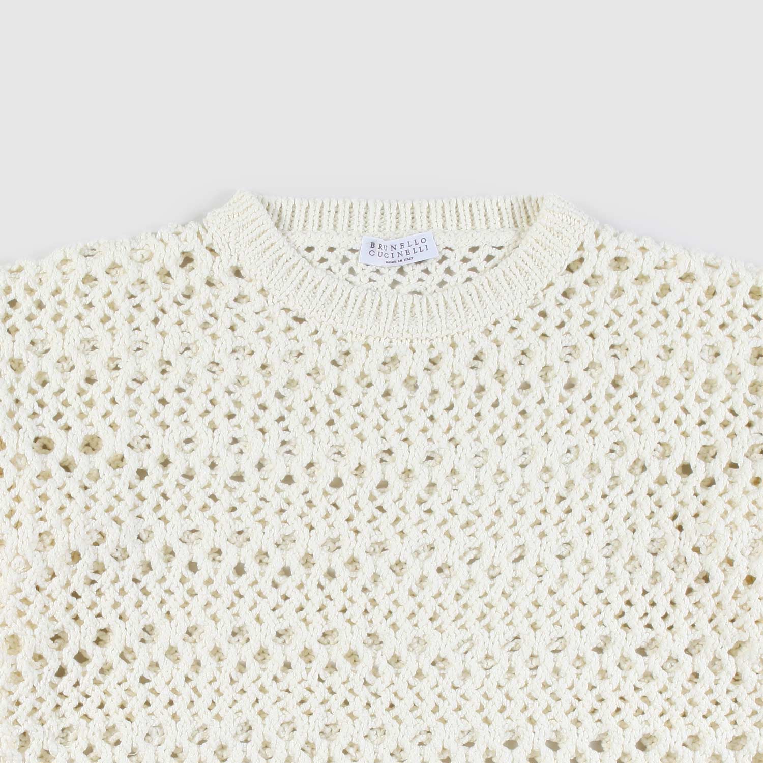 Maglione beige effetto rete ragazza - annameglio.com abbigliamento moda