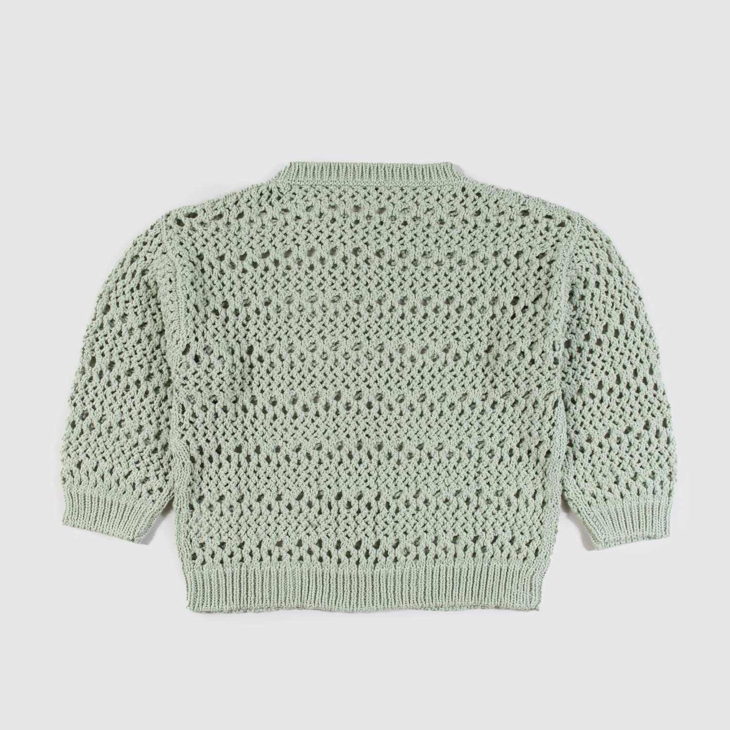 Maglione verde effetto rete ragazza - annameglio.com abbigliamento moda