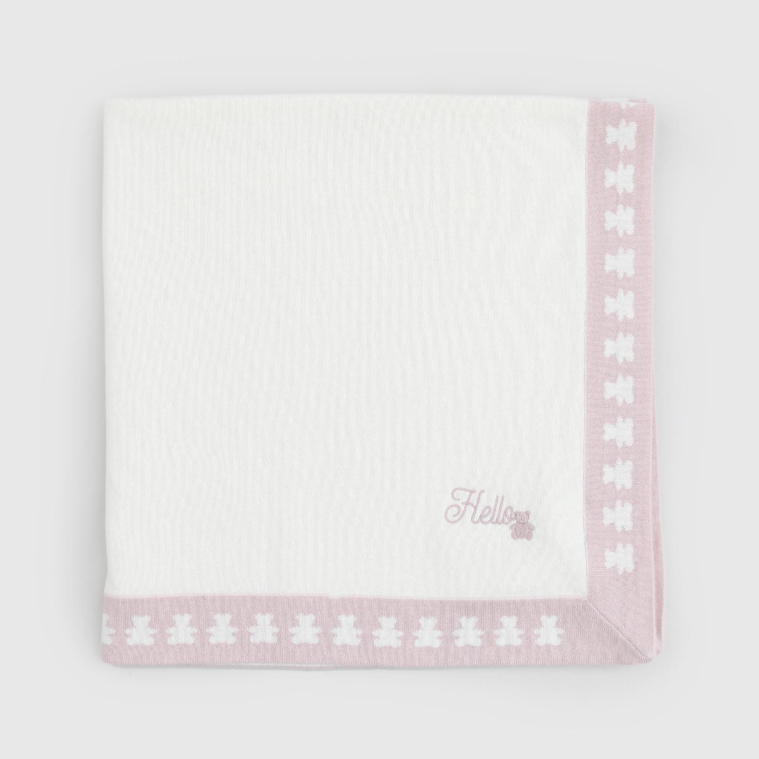 copertina beige neonata bernie - annameglio.com abbigliamento moda