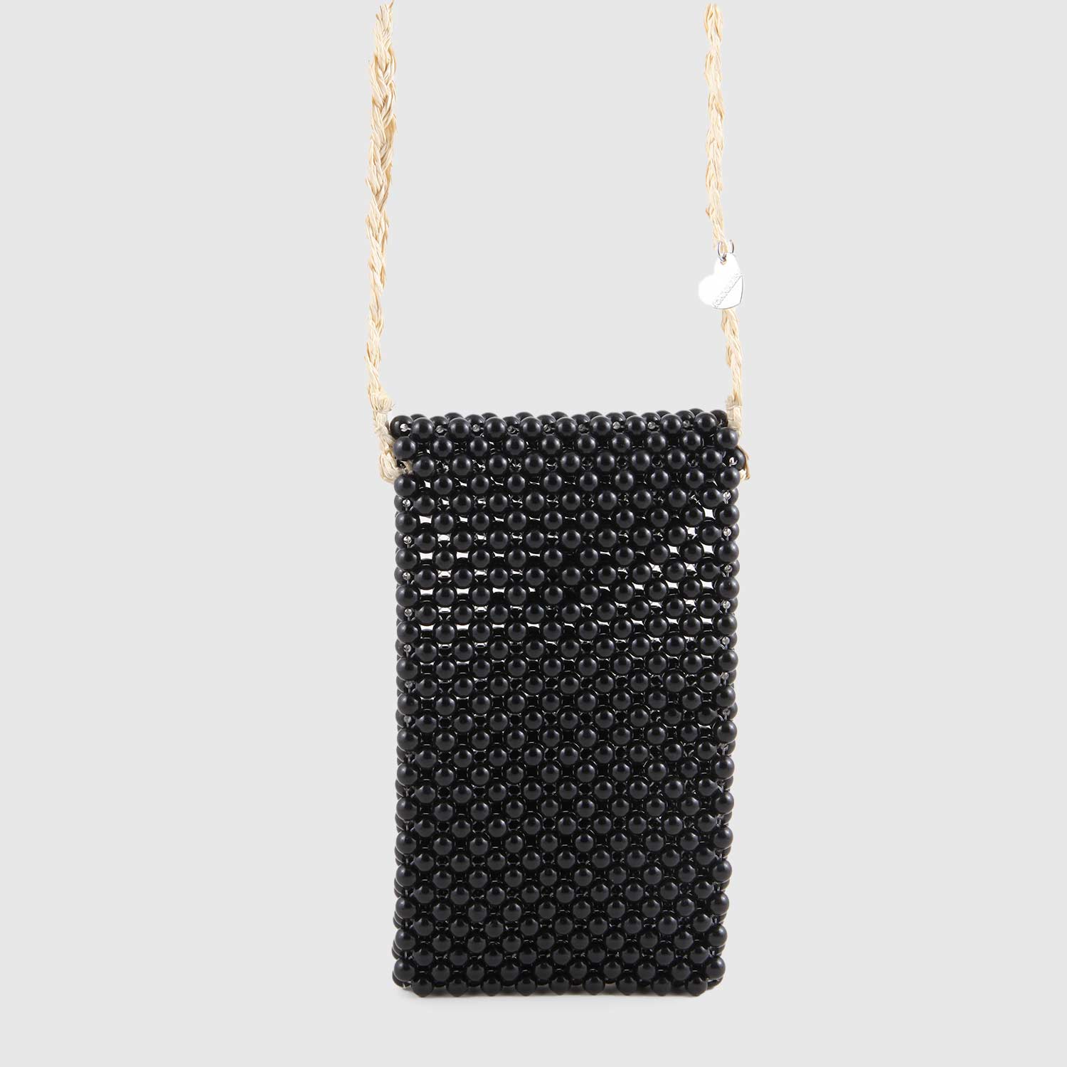 borsetta in perline nere bambina - annameglio.com abbigliamento moda