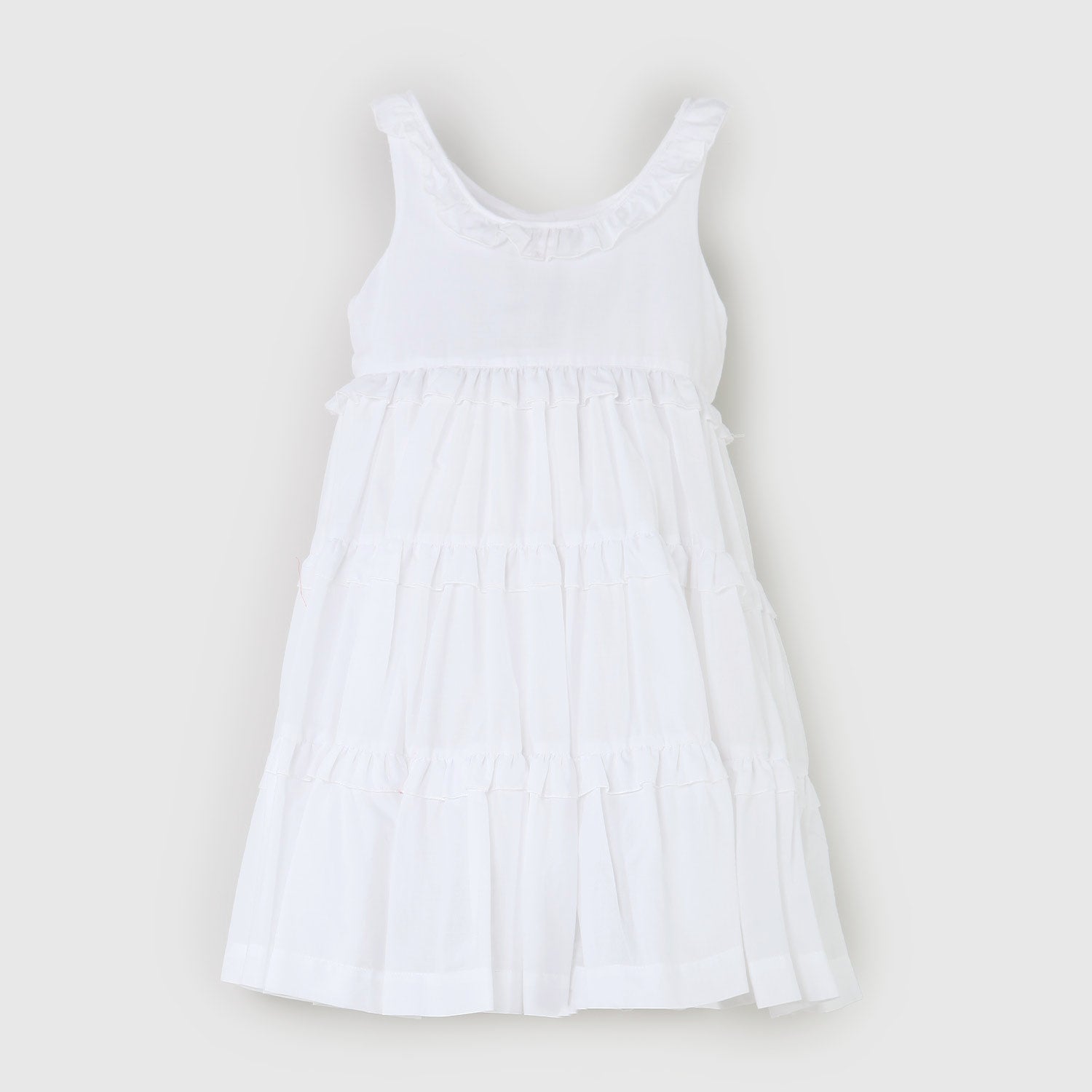 abito bianco bambina smanicato - annameglio.com abbigliamento moda