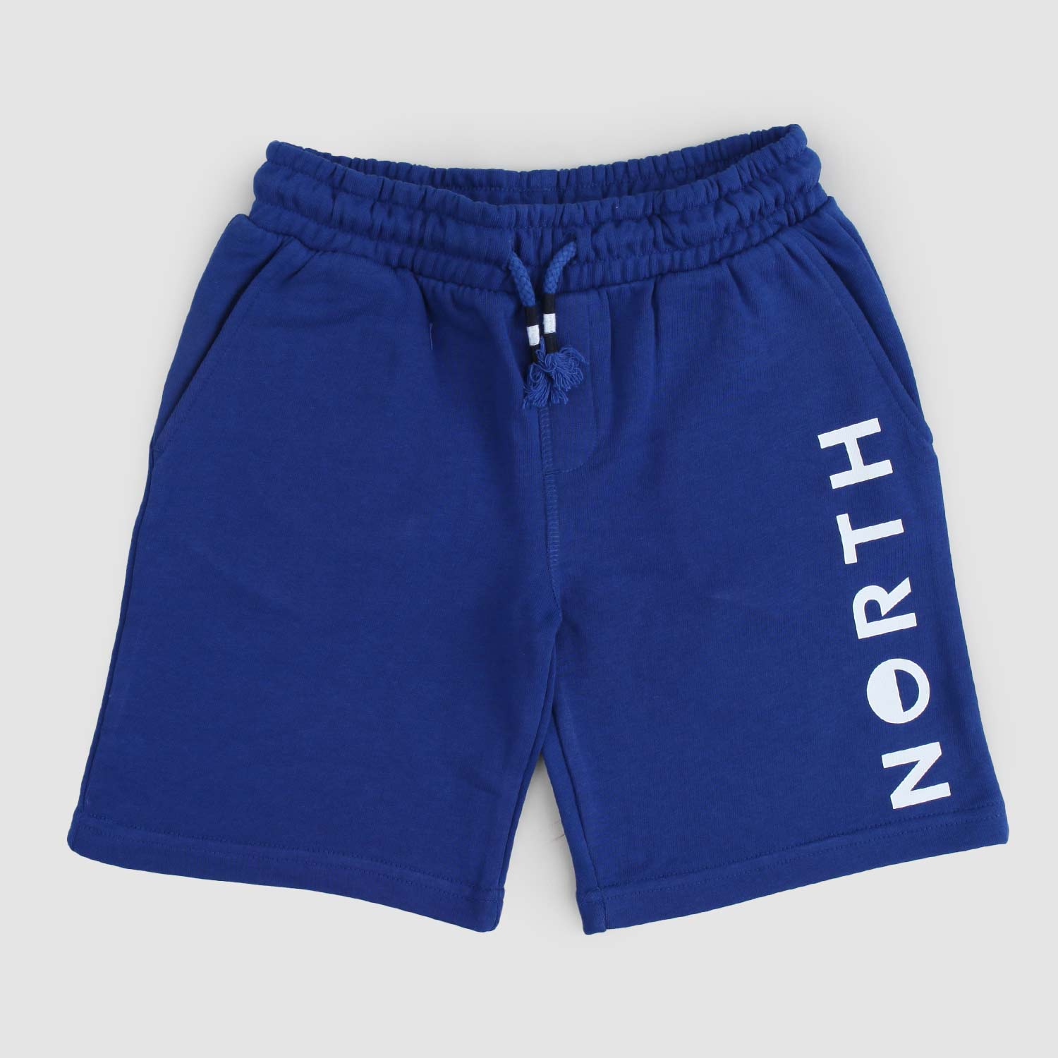 Bermuda blu in felpa con logo - annameglio.com abbigliamento moda