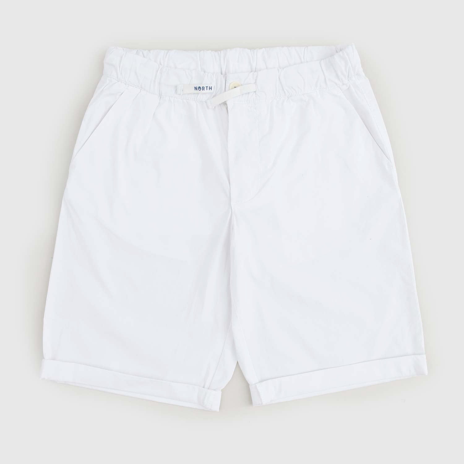 Bermuda chino Bianchi con coulisse - annameglio.com abbigliamento moda