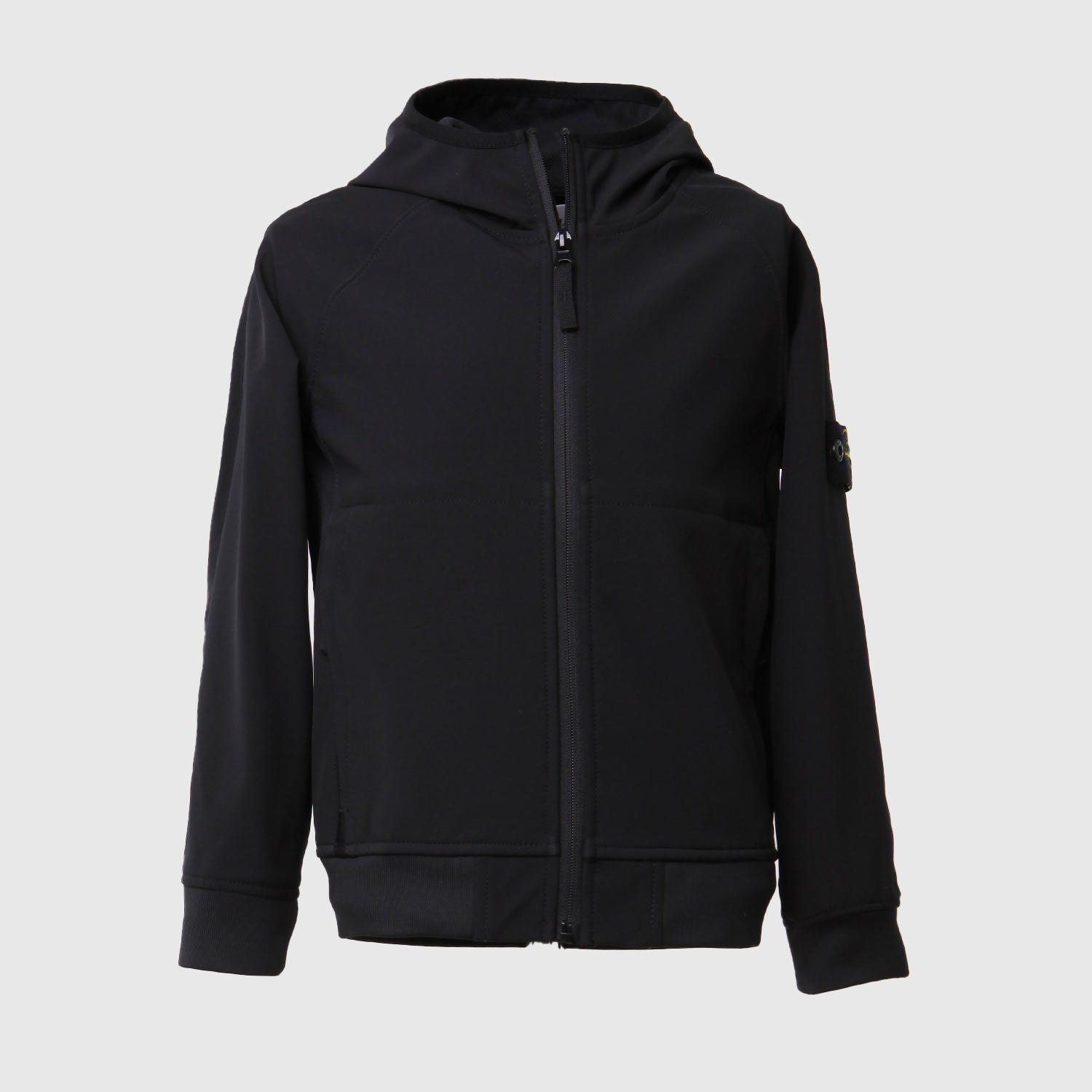 Giubbetto nero con patch ragazzo - annameglio.com abbigliamento moda