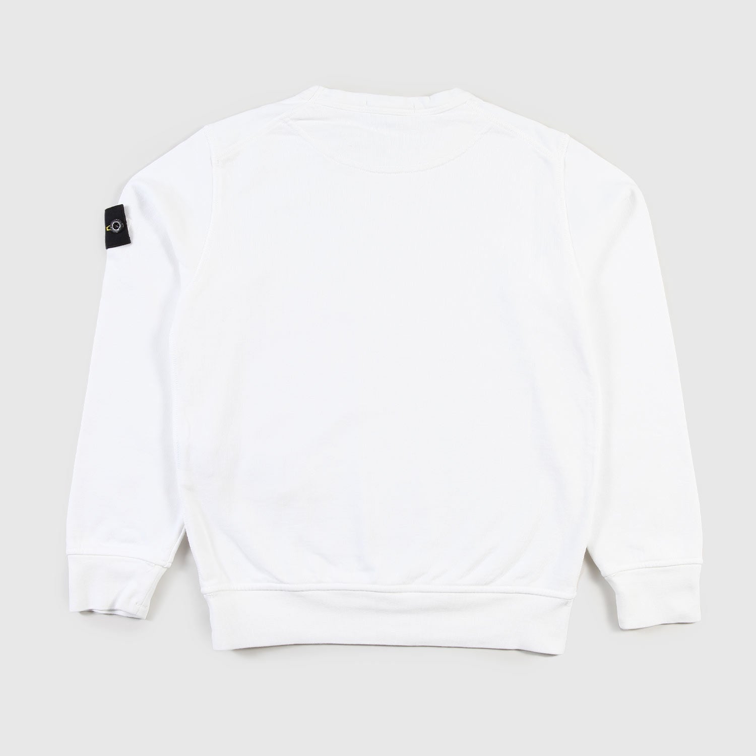 Felpa bianca con patch ragazzo - annameglio.com abbigliamento moda