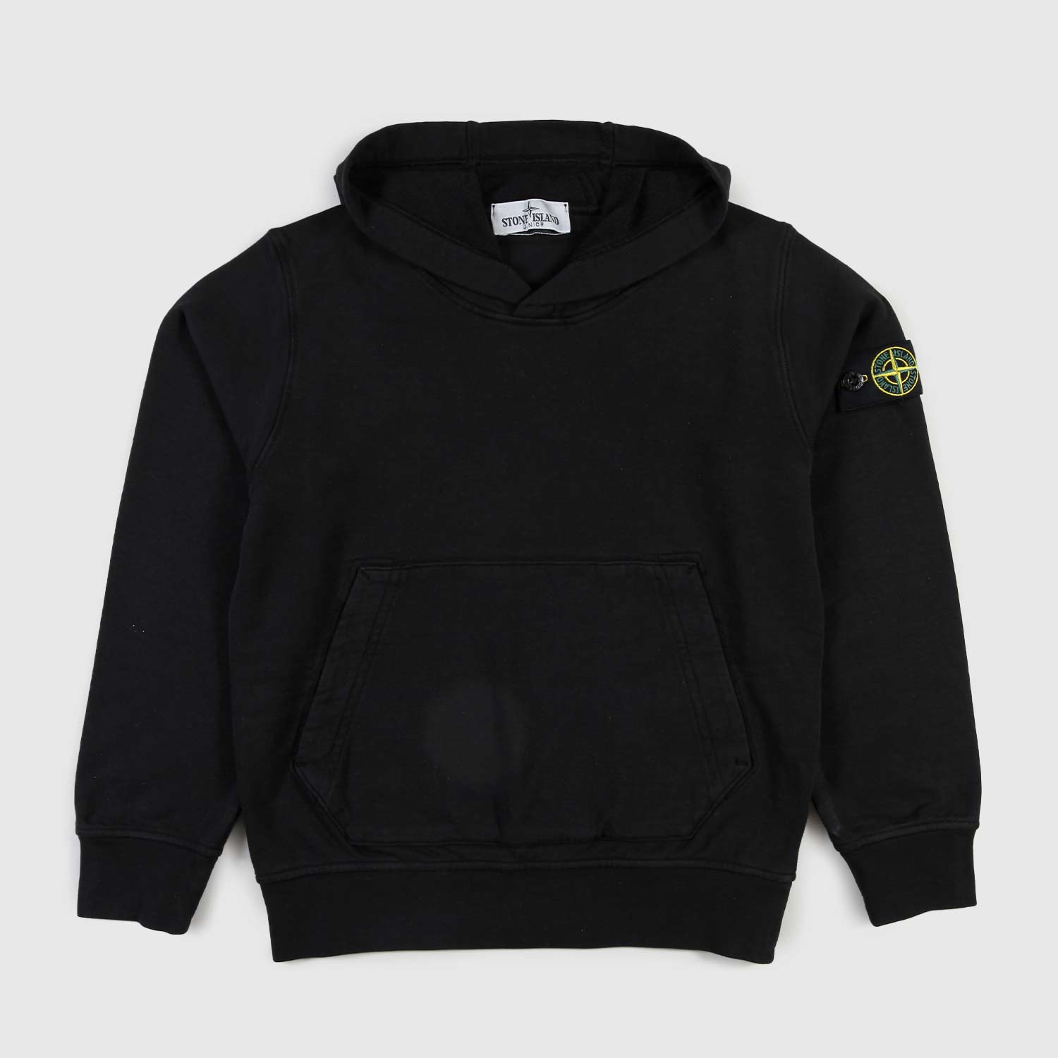 Felpa nera con cappuccio e patch ragazzo - annameglio.com abbigliamento moda