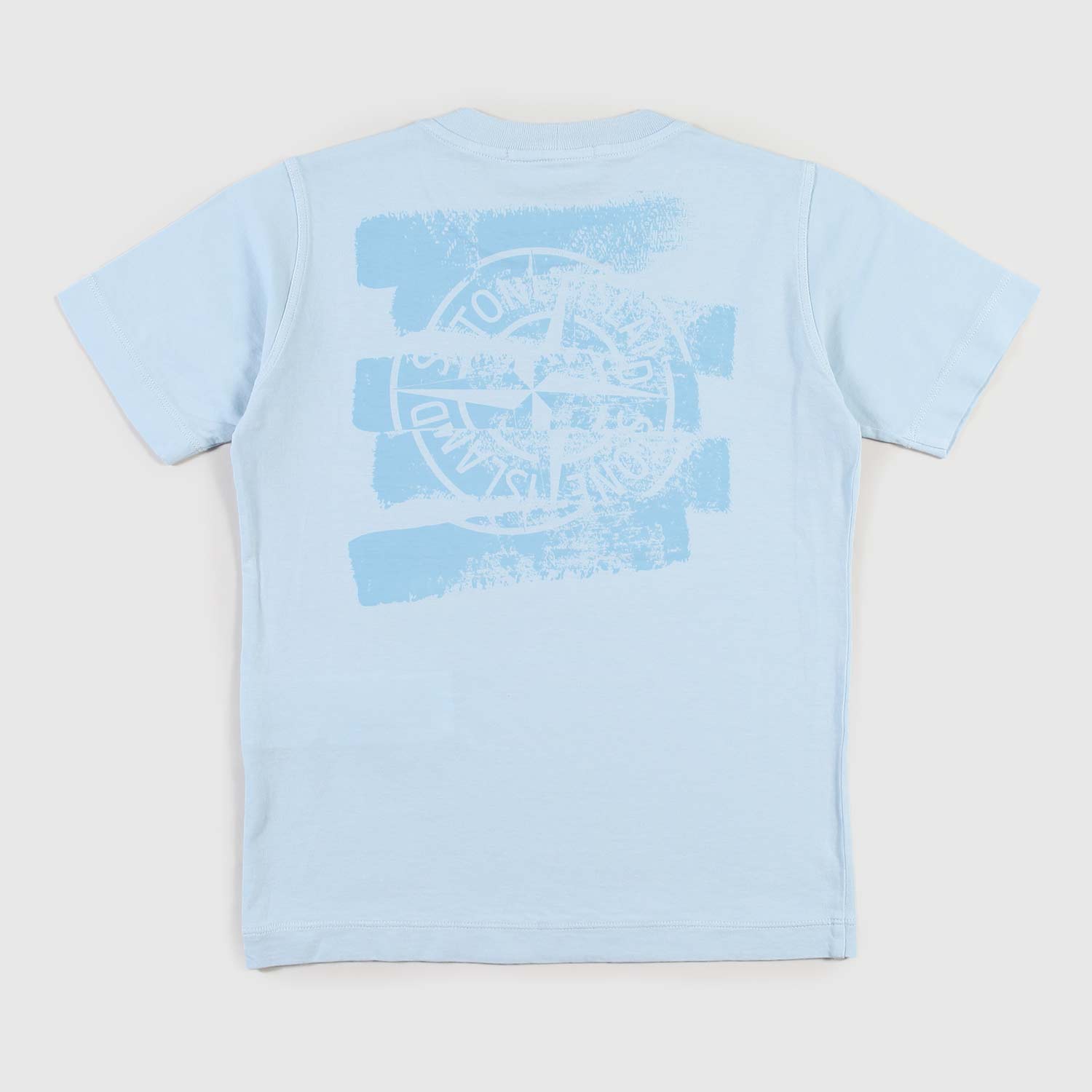 T-shirt celeste con stampe ragazzo - annameglio.com abbigliamento moda