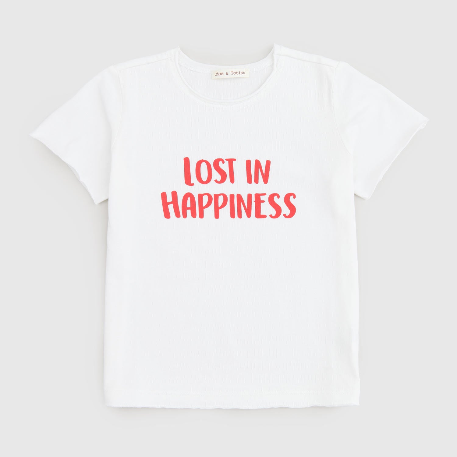 maglia maniche corte bianca scritta rossa - annameglio.com abbigliamento moda