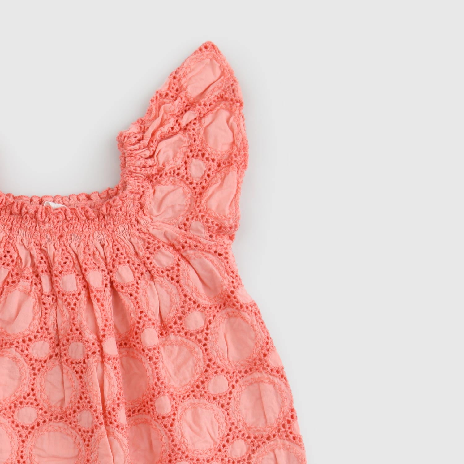 vestito pagliaccetto rosa salmone neonata - annameglio.com abbigliamento moda