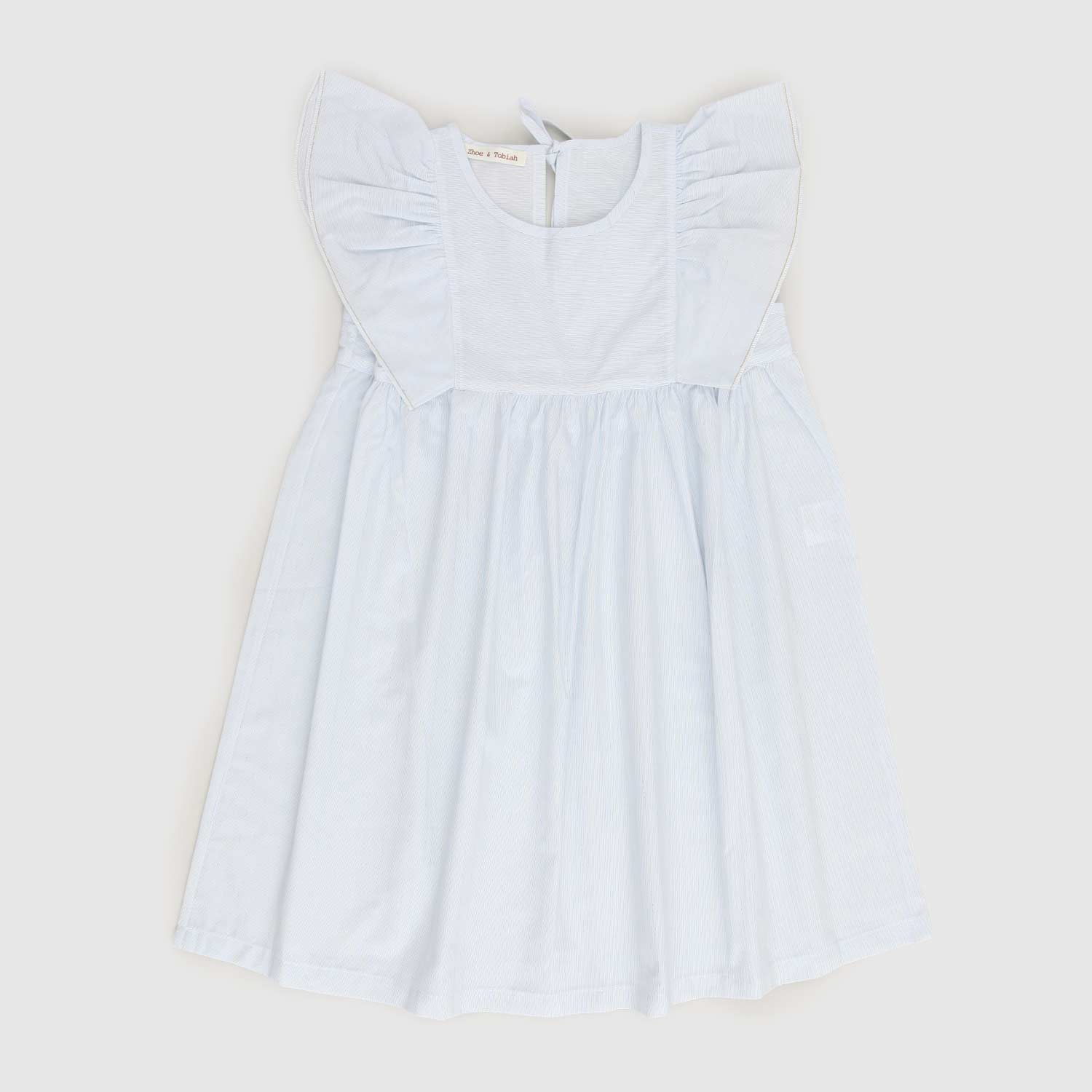 vestito celeste forma d'angelo bambina - annameglio.com abbigliamento moda