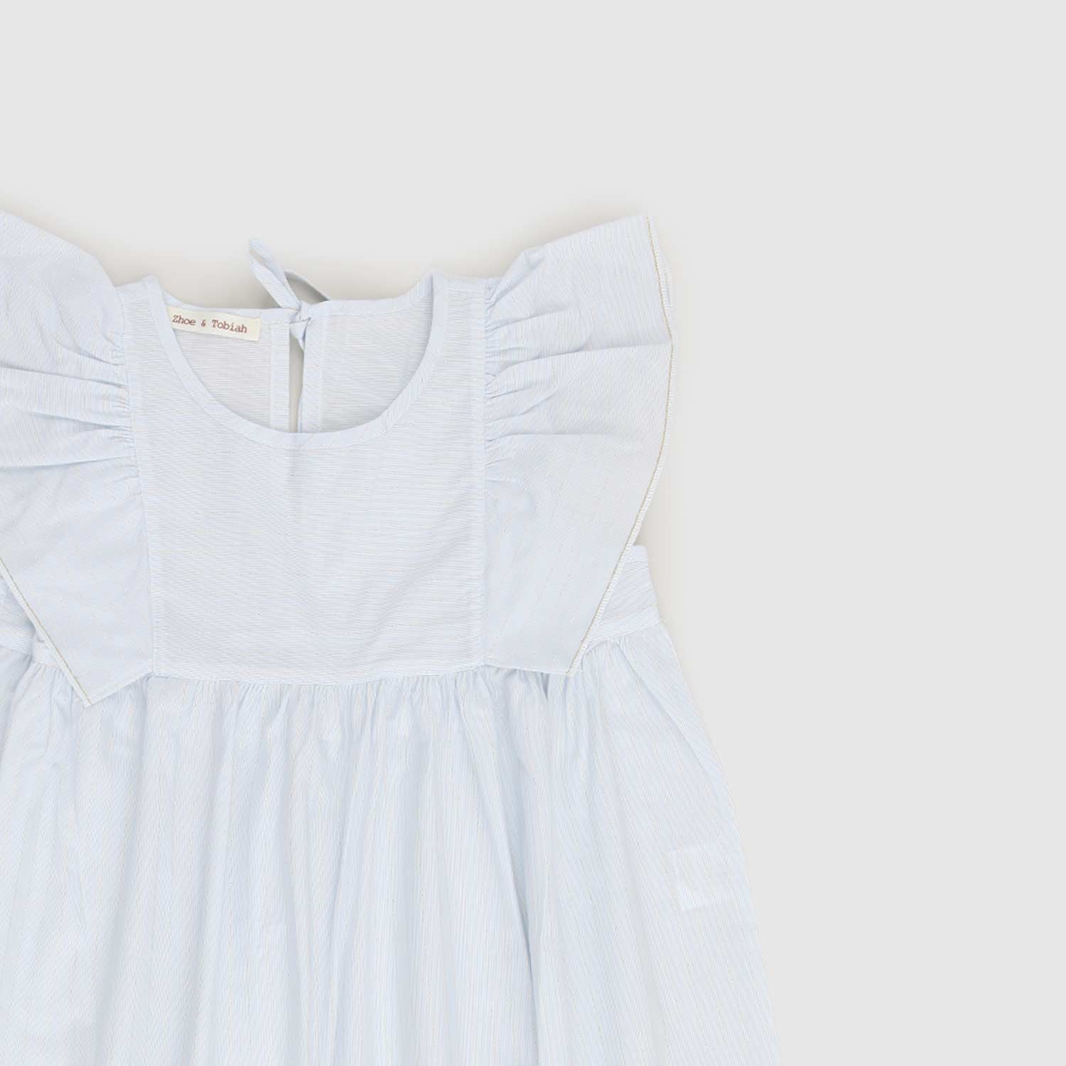 vestito celeste forma d'angelo bambina - annameglio.com abbigliamento moda