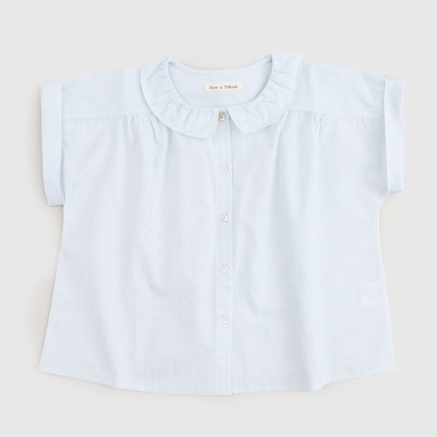 camicia celeste e argento bambina - annameglio.com abbigliamento moda