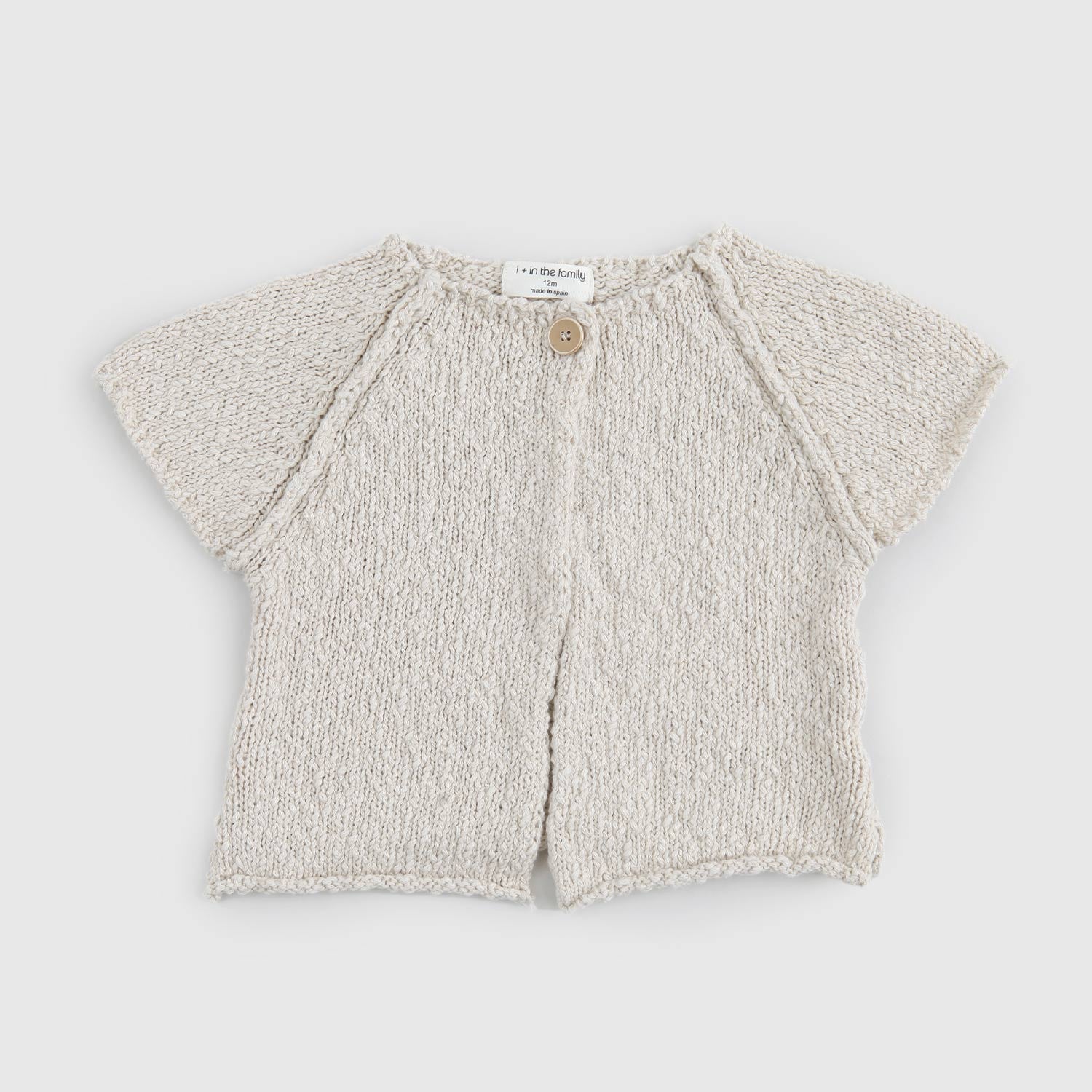 cardigan martina beige neonata - annameglio.com abbigliamento moda