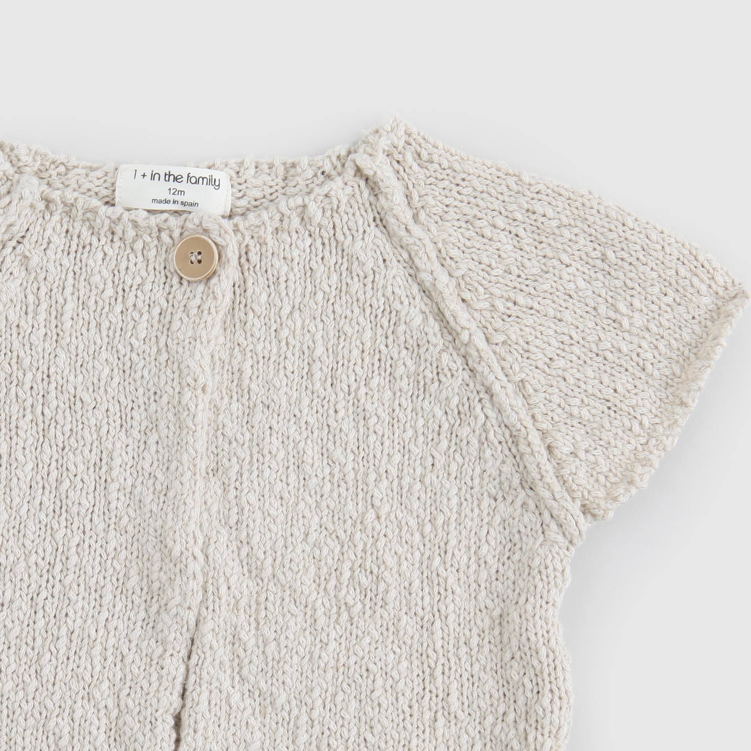 cardigan martina beige neonata - annameglio.com abbigliamento moda