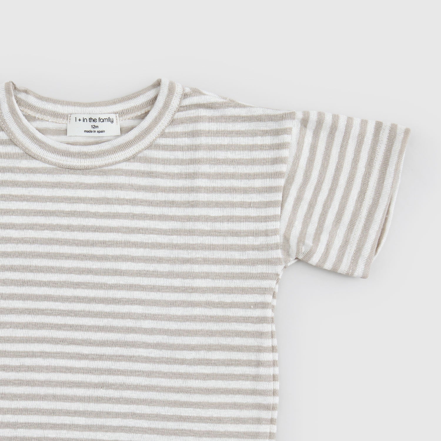 t-shirt cesar beige e avorio neonato - annameglio.com abbigliamento moda