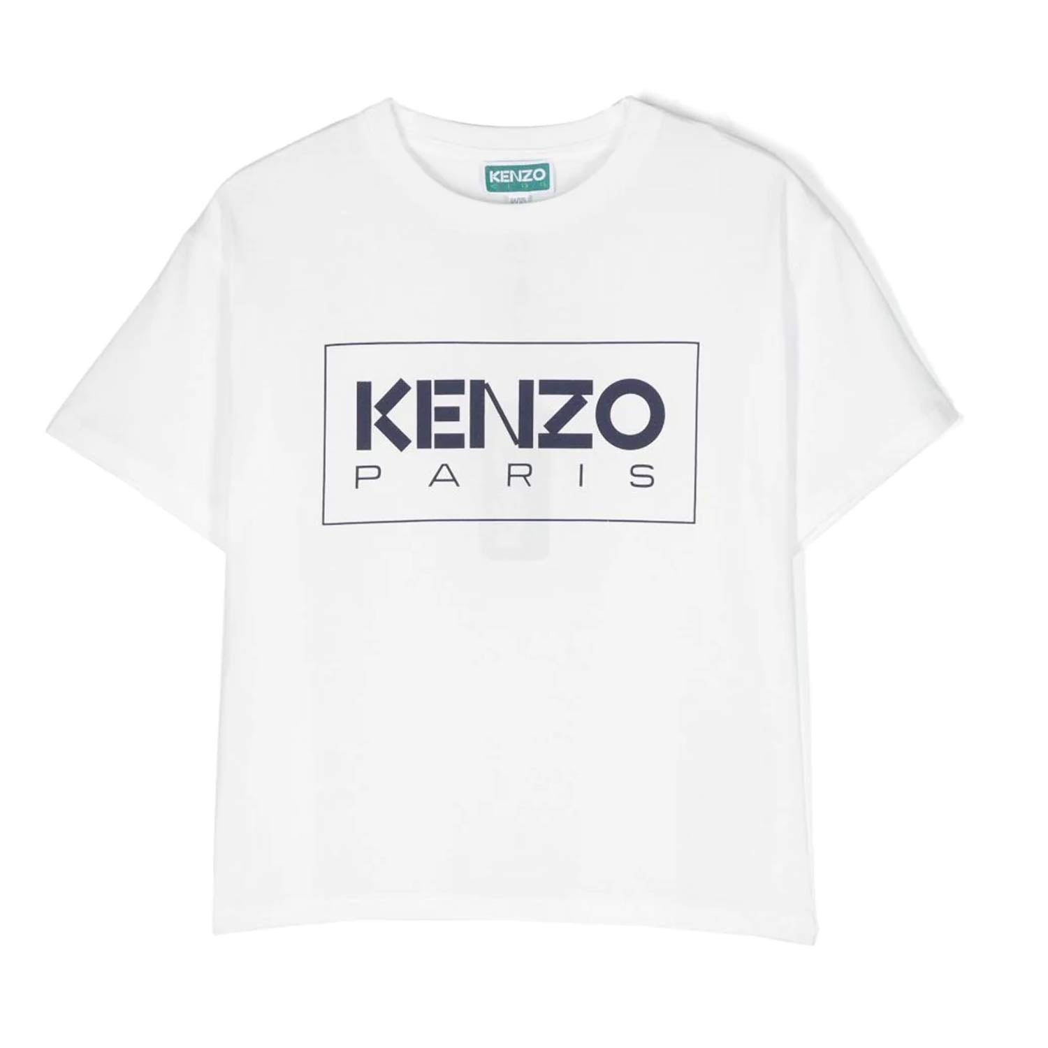 T-shirt Bianca con logo Kenzo - annameglio.com abbigliamento moda