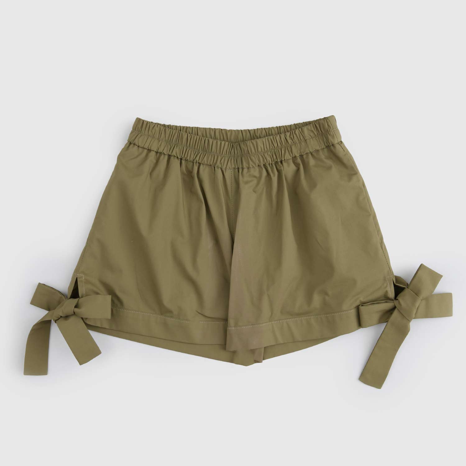 pantaloncino verde militare teen - annameglio.com abbigliamento moda