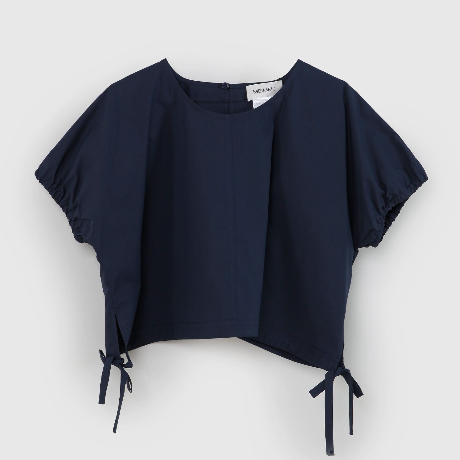 maglia blu crop teen - annameglio.com abbigliamento moda