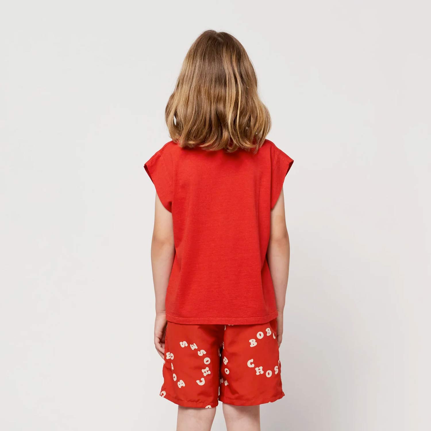 t-shirt rossa smanicata - annameglio.com abbigliamento moda