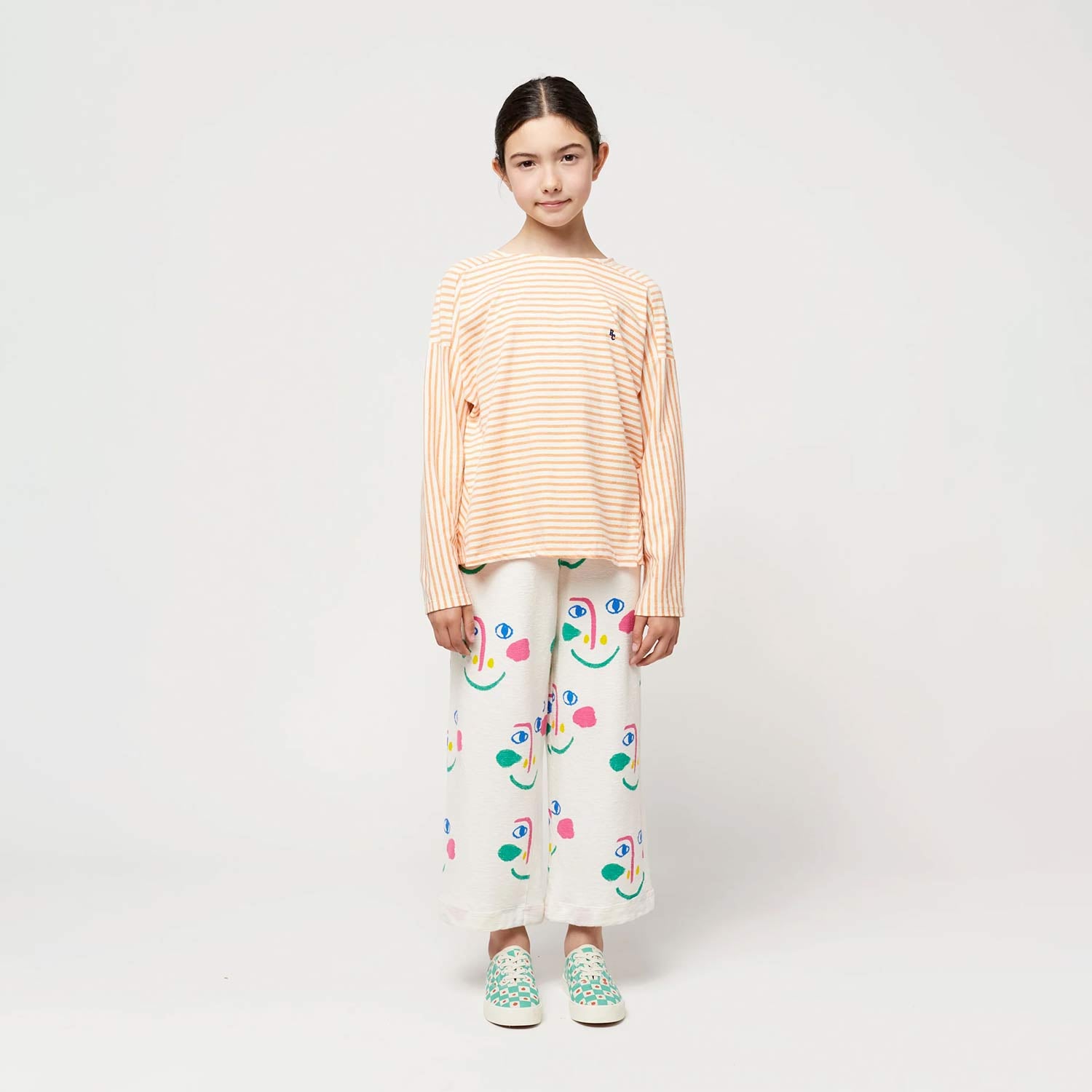 pantalone lungo beige baby teen - annameglio.com abbigliamento moda