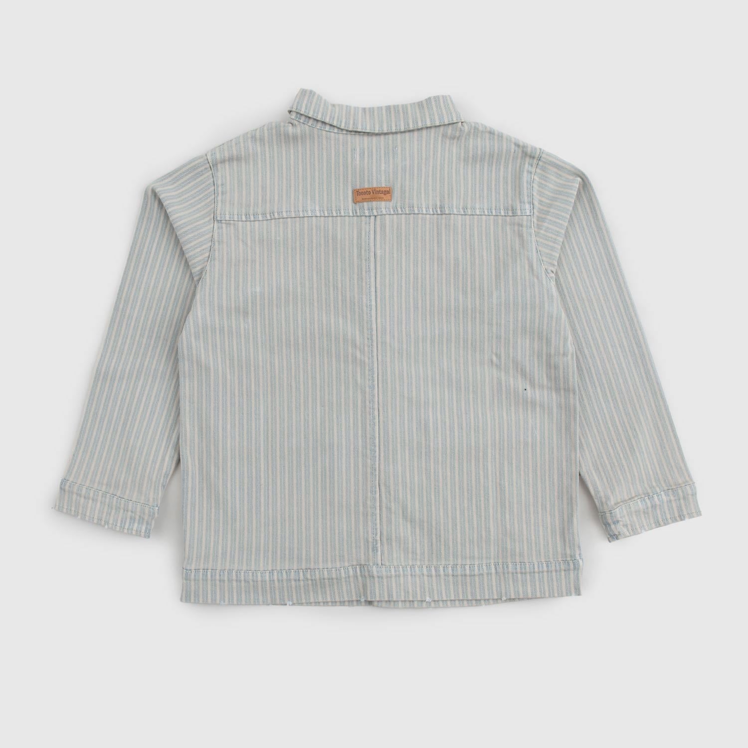 giacca a righe celesti beige - annameglio.com abbigliamento moda