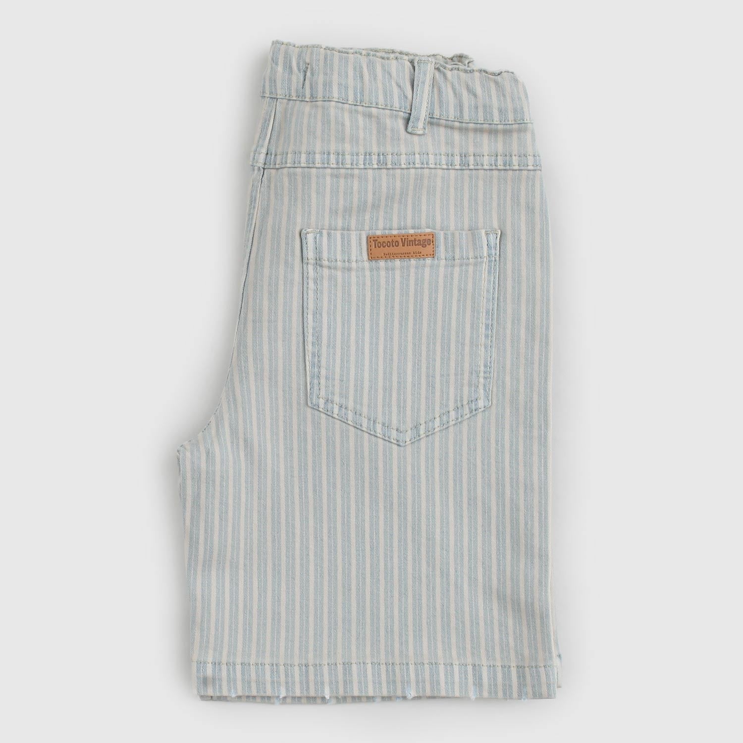 bermuda righe celesti beige ragazzo - annameglio.com abbigliamento moda