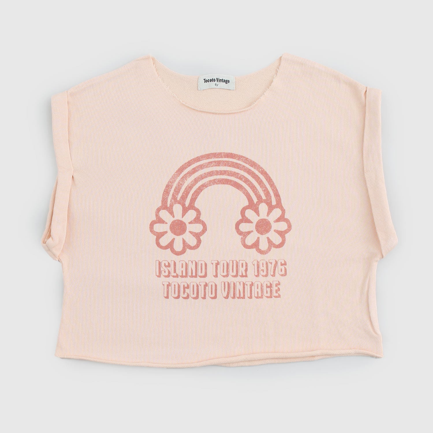 t-shirt crop salmone ragazza - annameglio.com abbigliamento moda