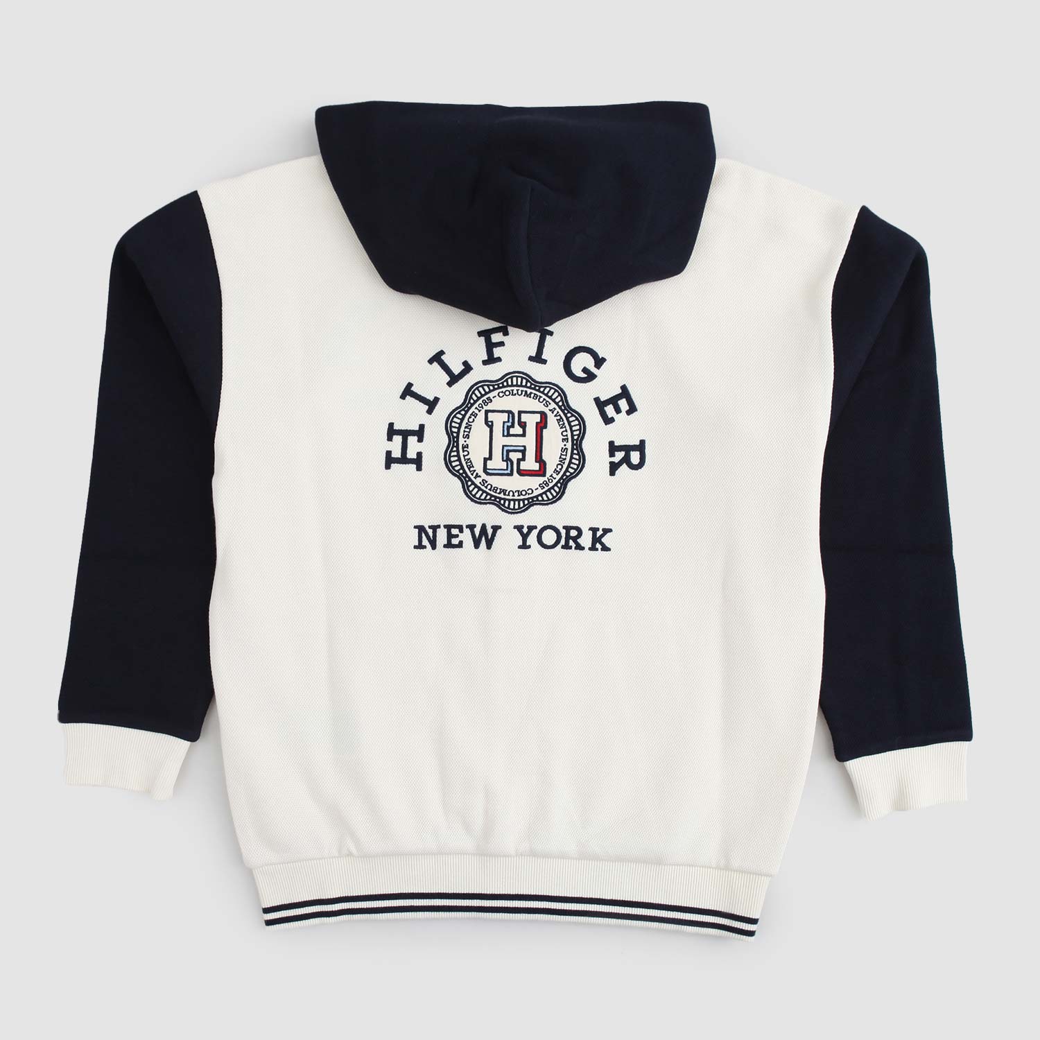 FELPA GIACCA TOMMY BEIGE E NAVY - annameglio.com abbigliamento moda