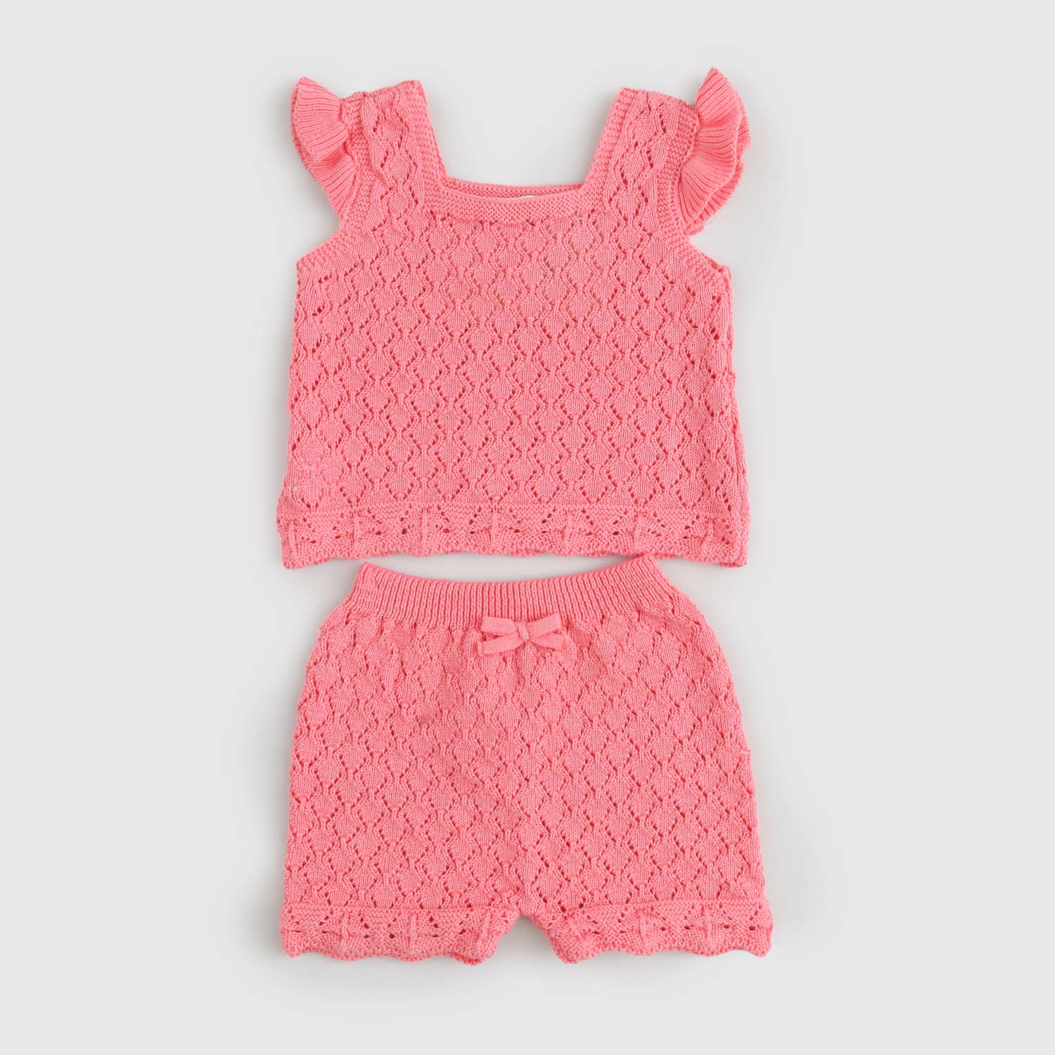 completo rosa neonata due pezzi - annameglio.com abbigliamento moda