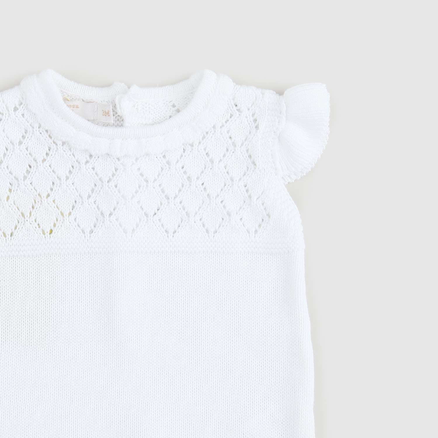 pagliaccetto per neonata bianco - annameglio.com abbigliamento moda