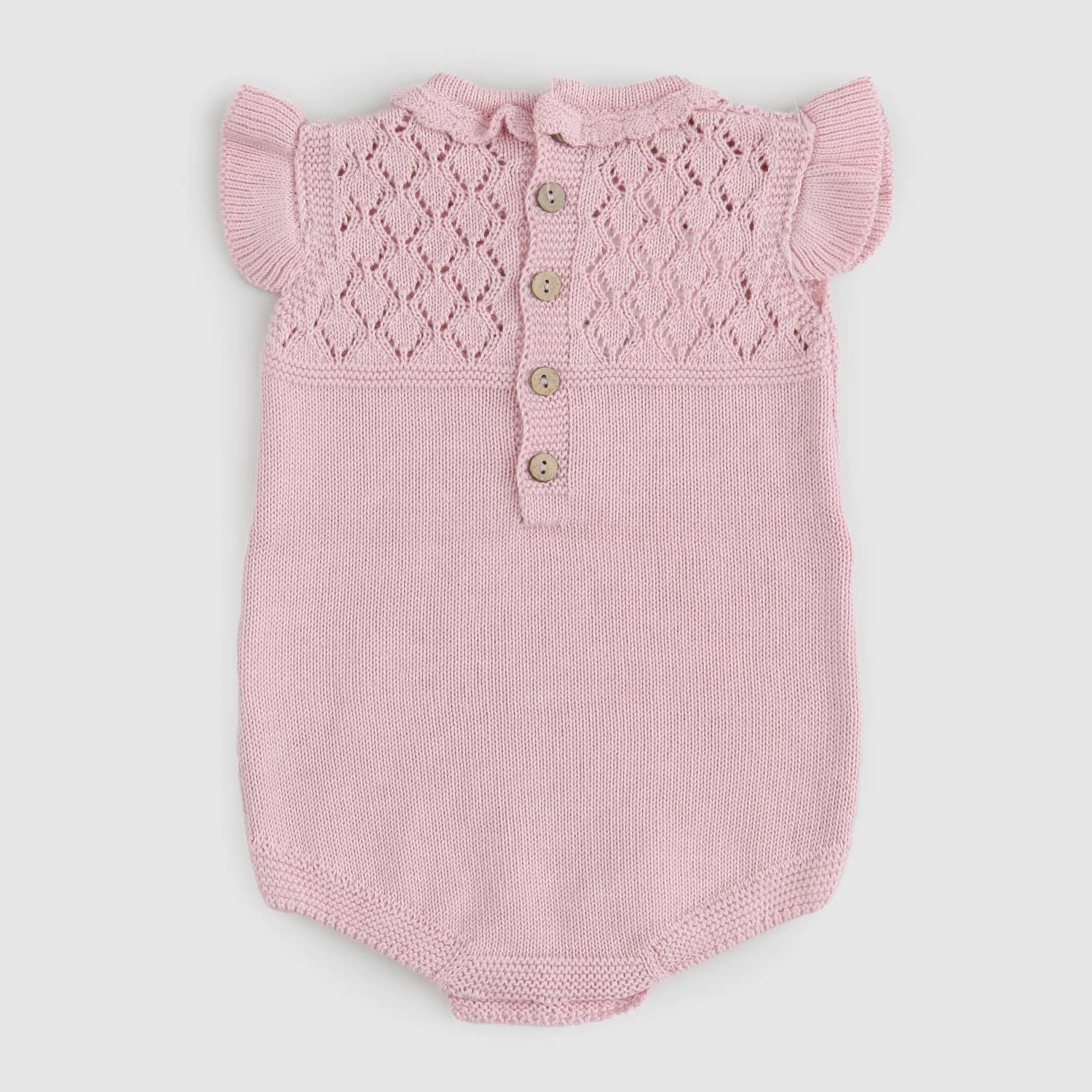 tutina rosa antico neonata in maglia - annameglio.com abbigliamento moda