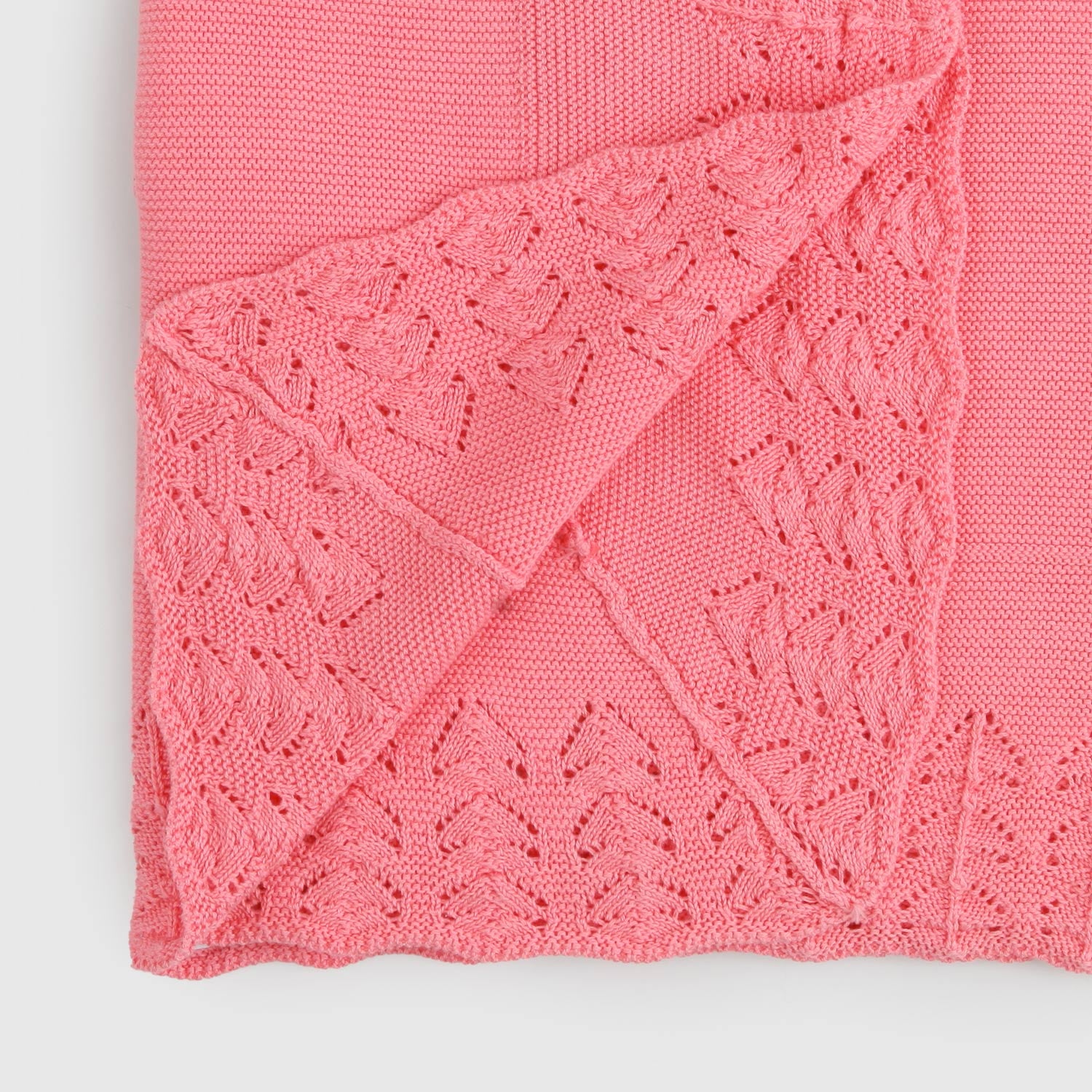 copertina rosa neonata fiocco - annameglio.com abbigliamento moda