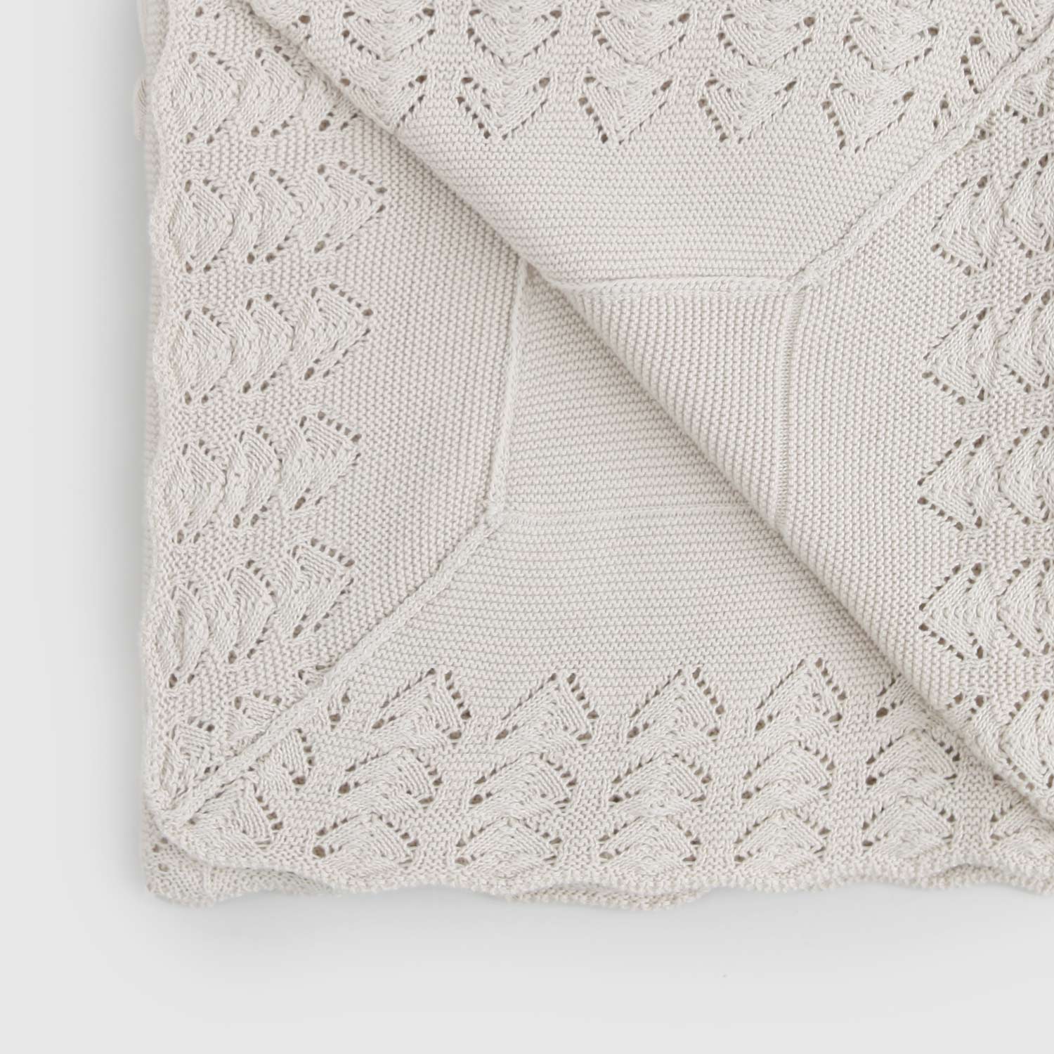 copertina grigia neonata in maglia - annameglio.com abbigliamento moda