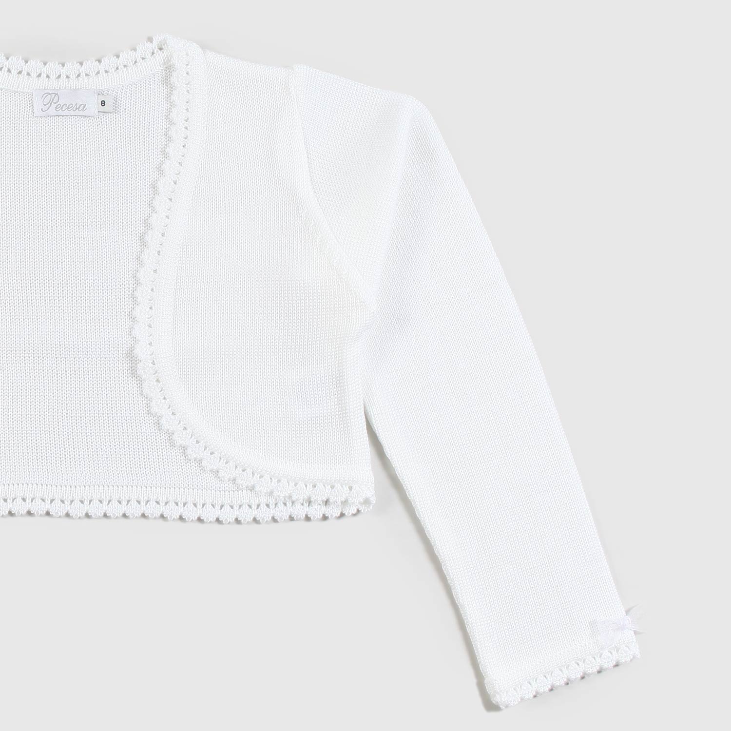 coprispalle avorio bambina - annameglio.com abbigliamento moda