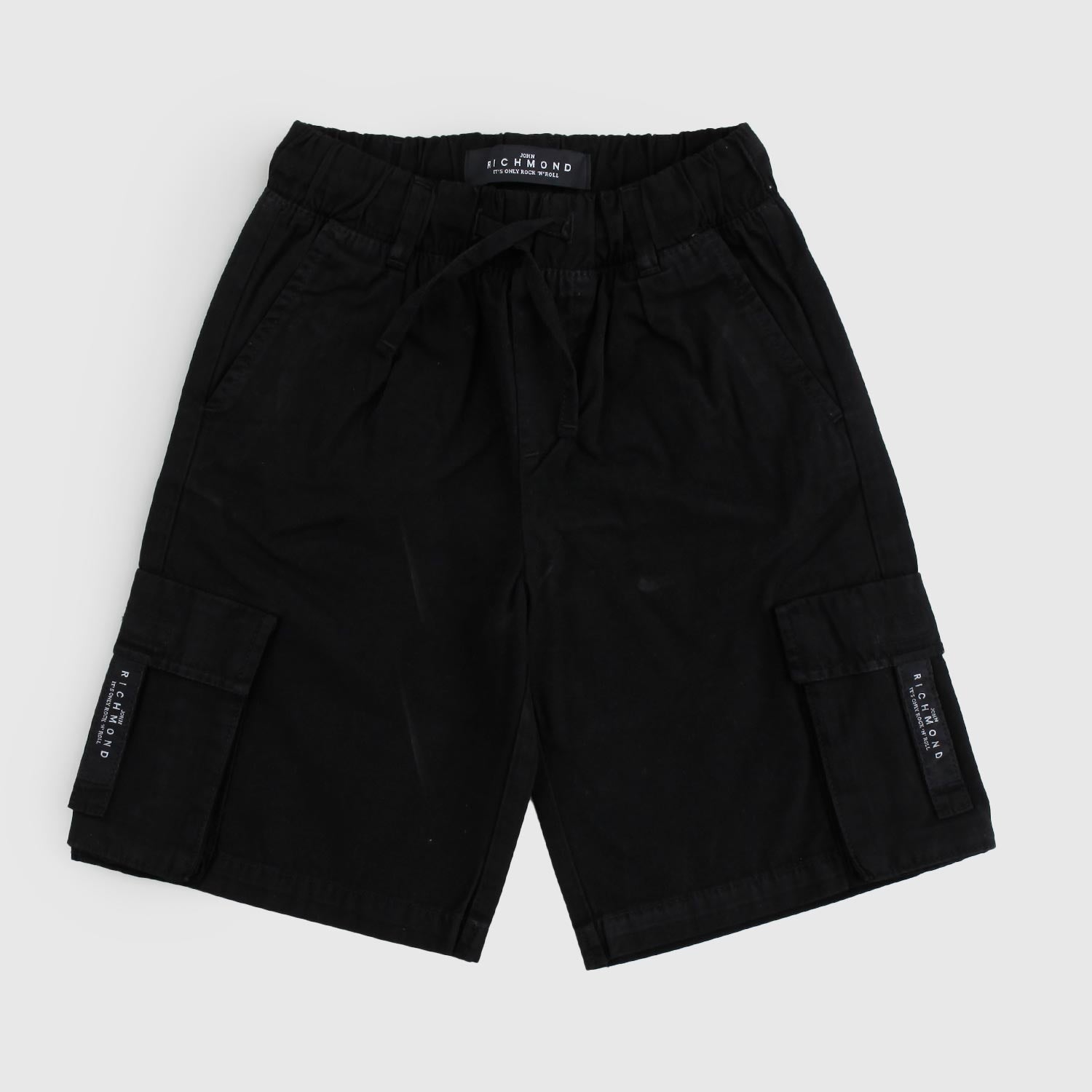 bermuda cargo nero ragazzo - annameglio.com abbigliamento moda