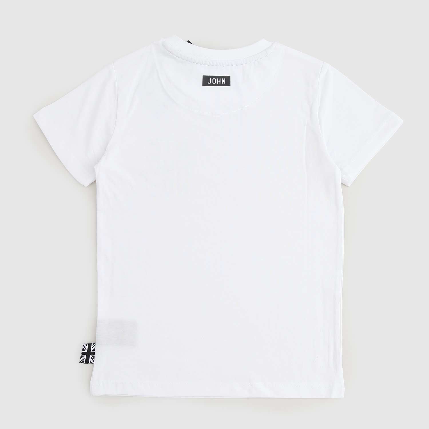 T-shirt bianca boy con logo nero - annameglio.com abbigliamento moda