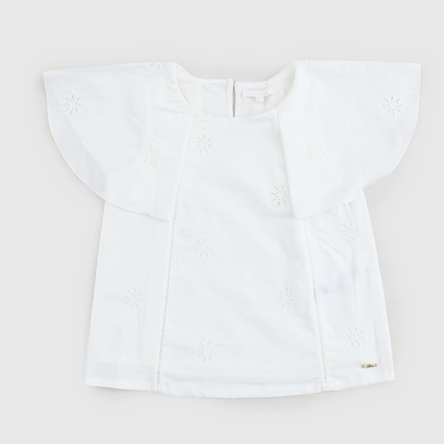 maglia bianca con ricami ragazza - annameglio.com abbigliamento moda