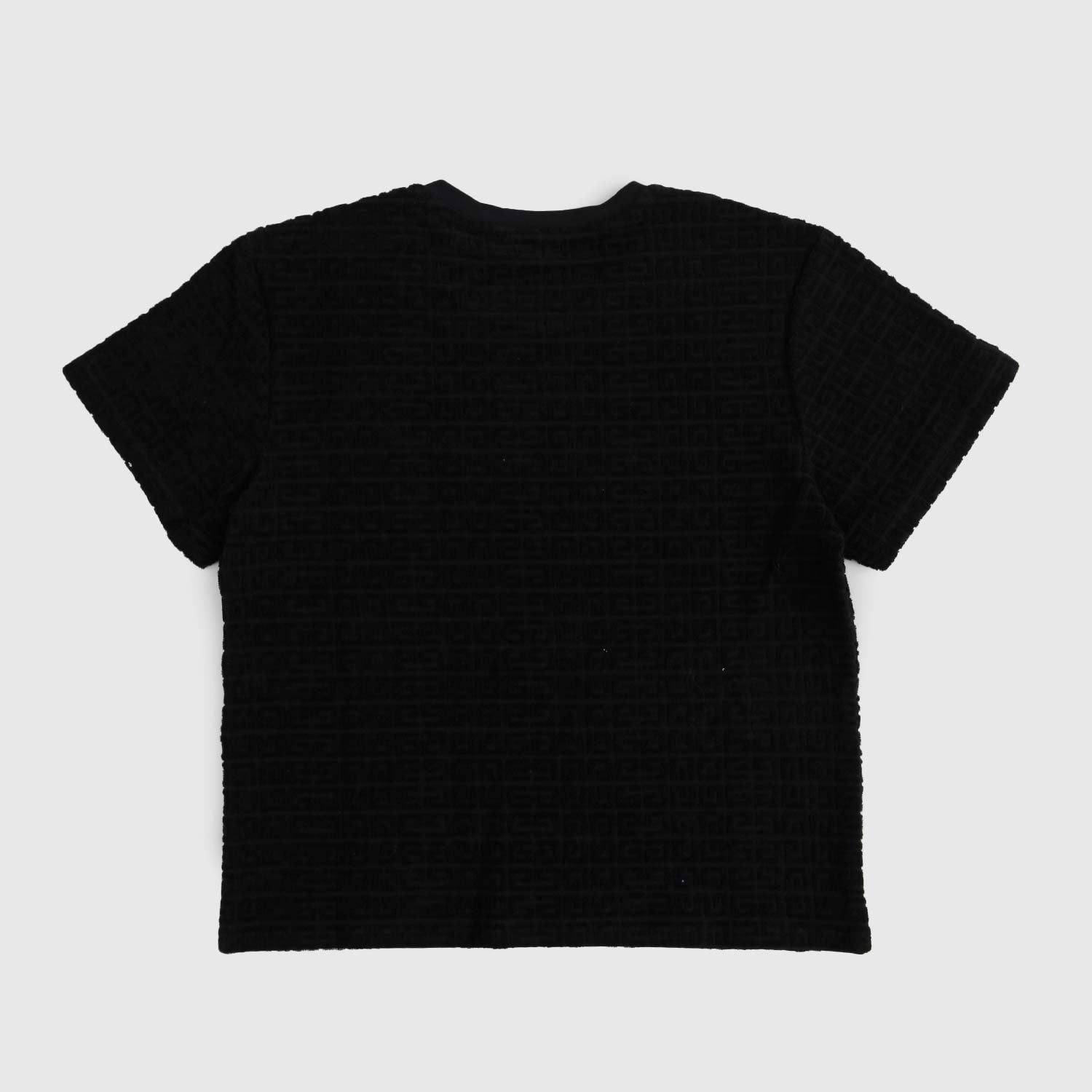 t-shirt nera dettaglio velluto ragazza - annameglio.com abbigliamento moda