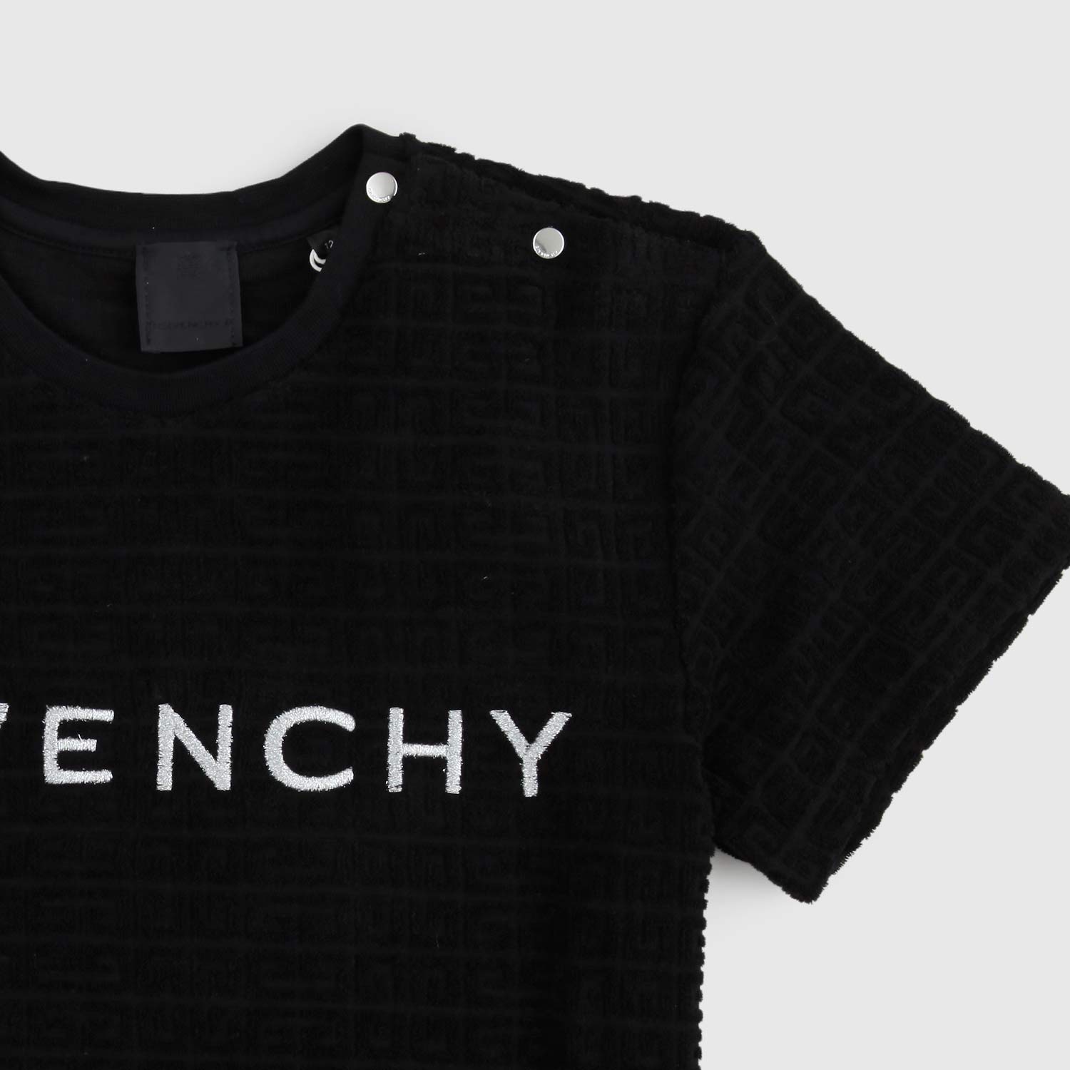 t-shirt nera dettaglio velluto ragazza - annameglio.com abbigliamento moda